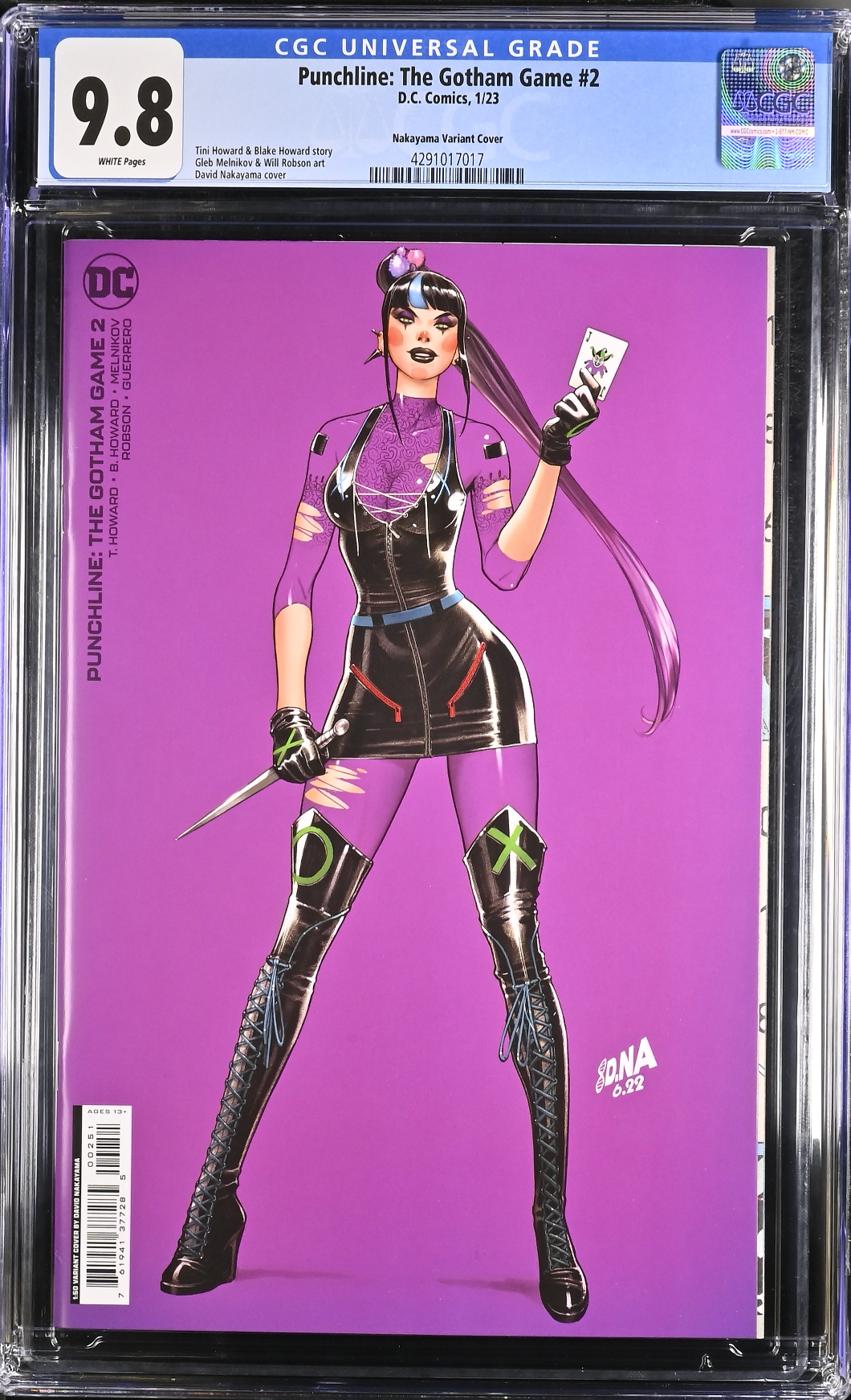 Punchline: The Gotham Game #2 Nakayma 1:50 Retailer Incentive Variant CGC 9.8