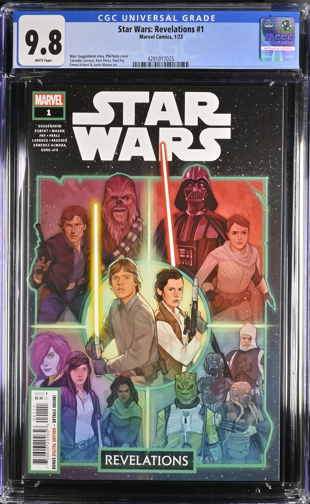 Star Wars: Revelations #1 CGC 9.8