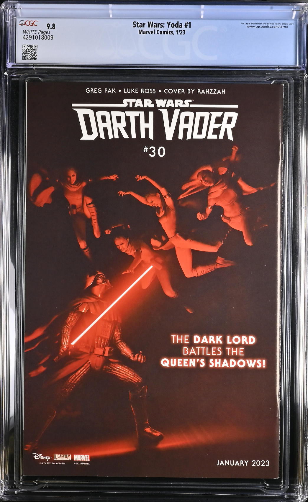 Star Wars: Yoda #1 CGC 9.8