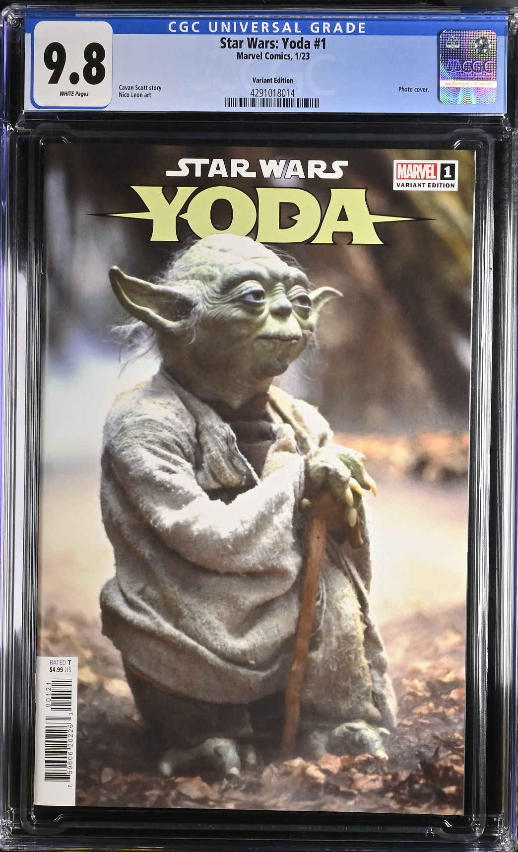 Star Wars: Yoda #1 Movie 1:10 Retailer Incentive Variant CGC 9.8
