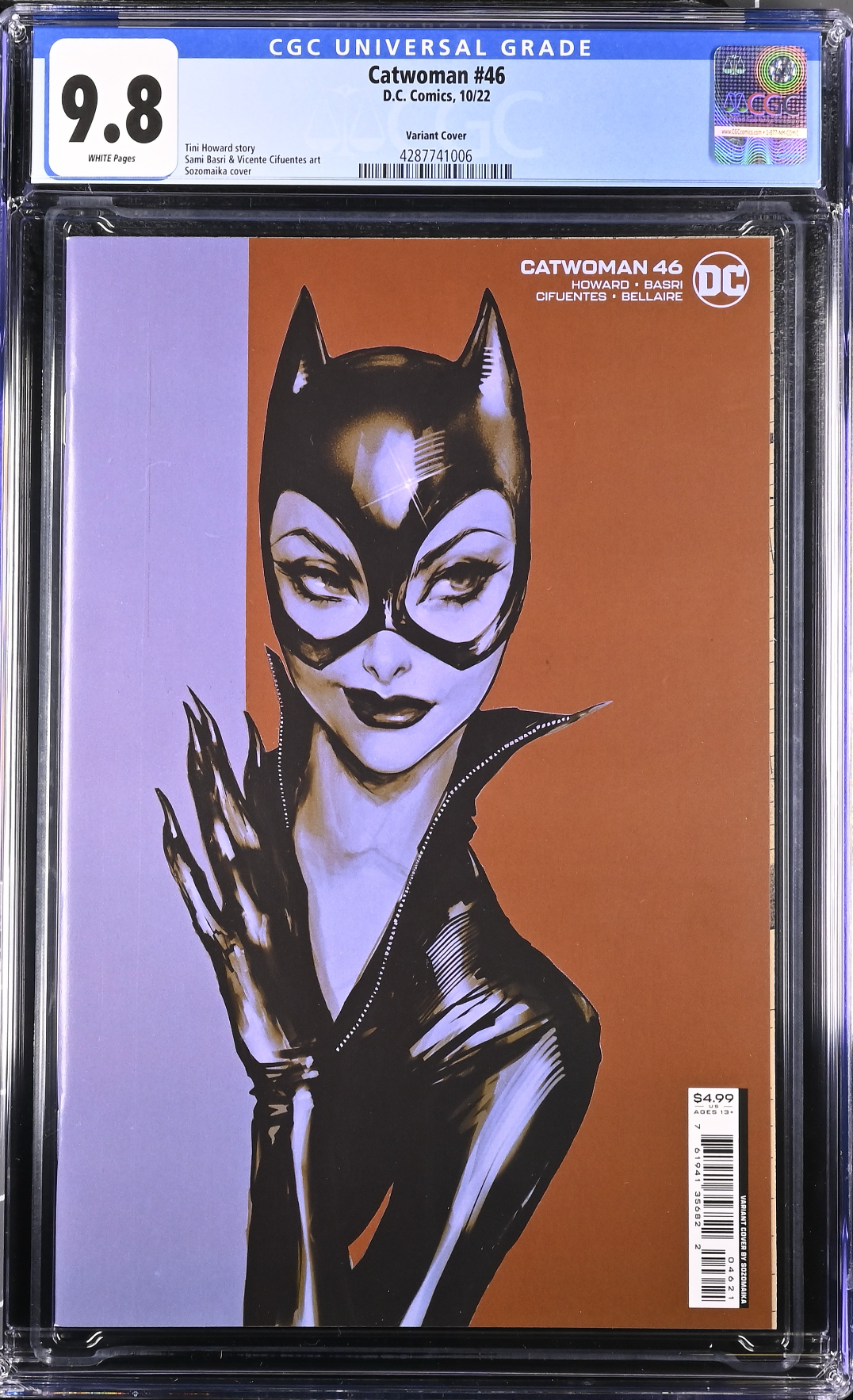 Catwoman #46 Sozomaika Variant CGC 9.8