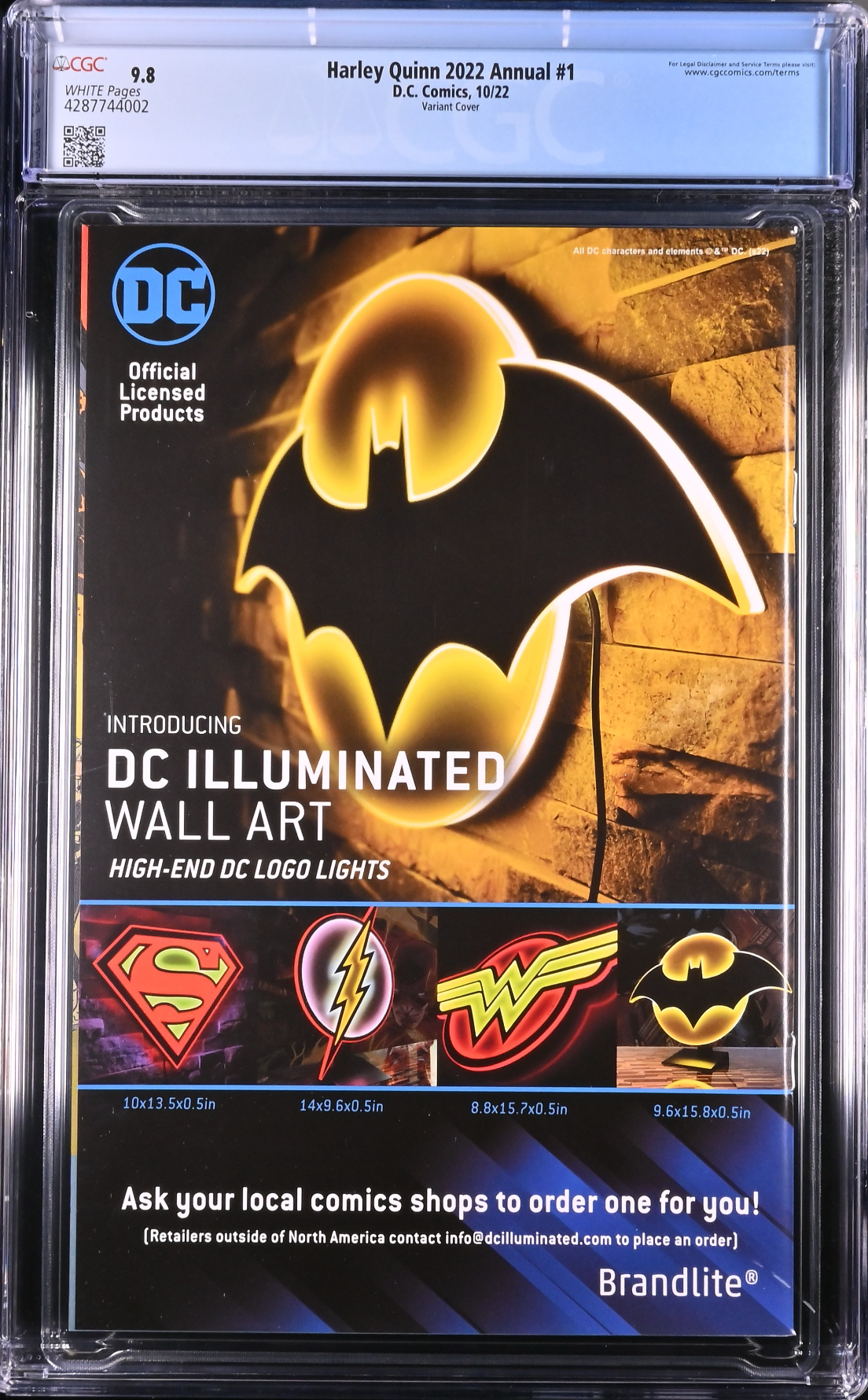 Harley Quinn 2022 Annual #1 Szerdy Variant CGC 9.8