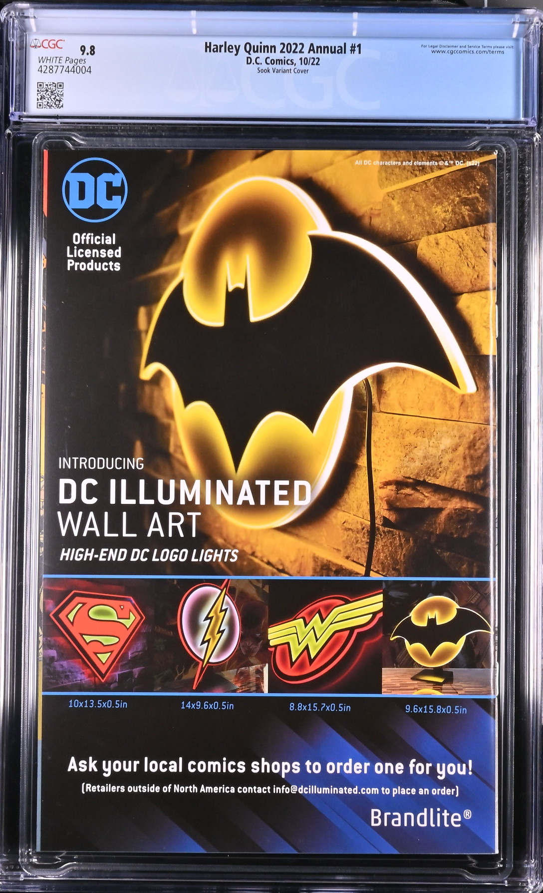 Harley Quinn 2022 Annual #1 Sook Homage Variant CGC 9.8