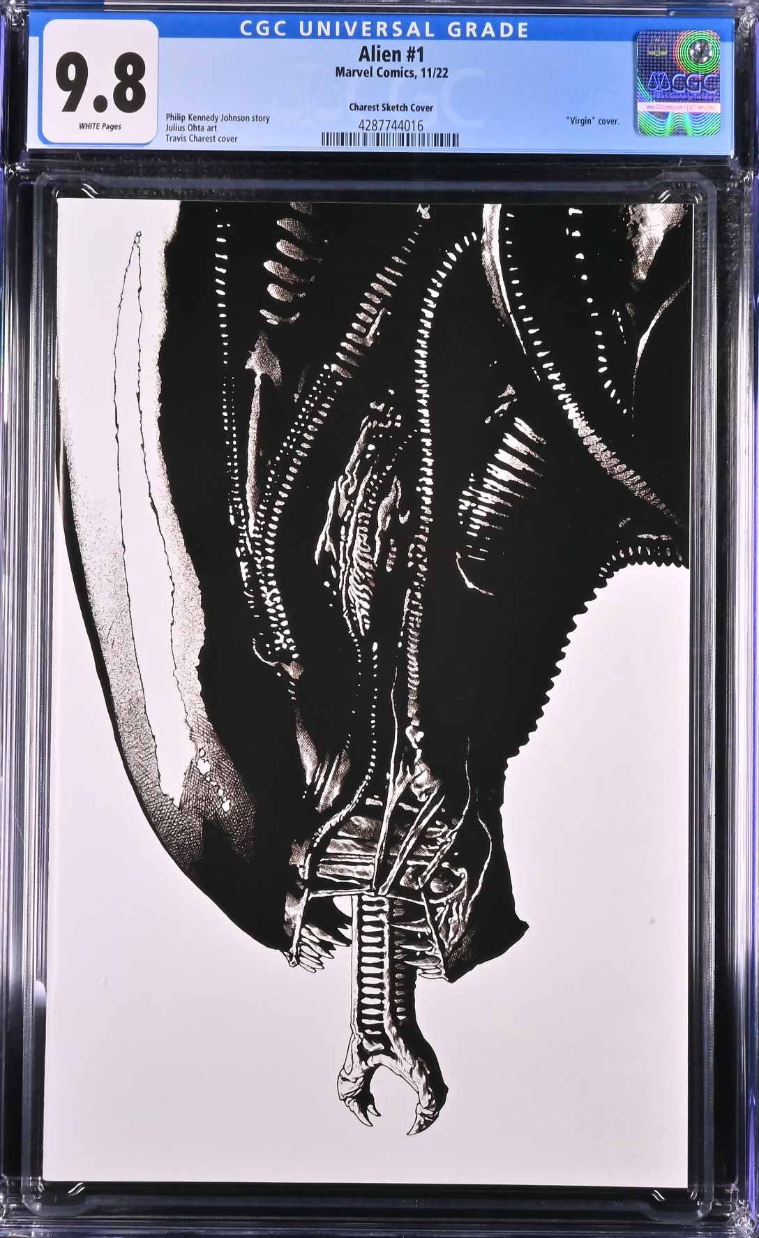 Alien #1 PX Retailer Incentive Variant CGC 9.8