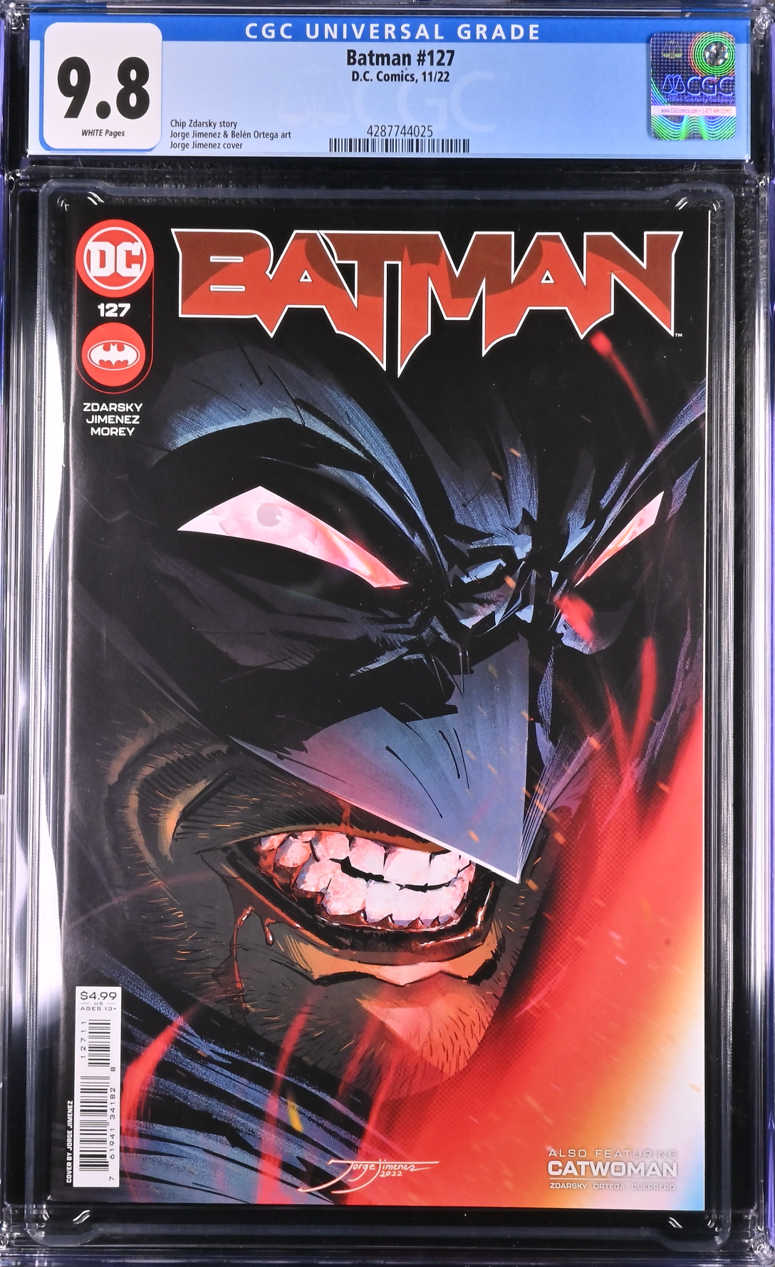 Batman #127 CGC 9.8