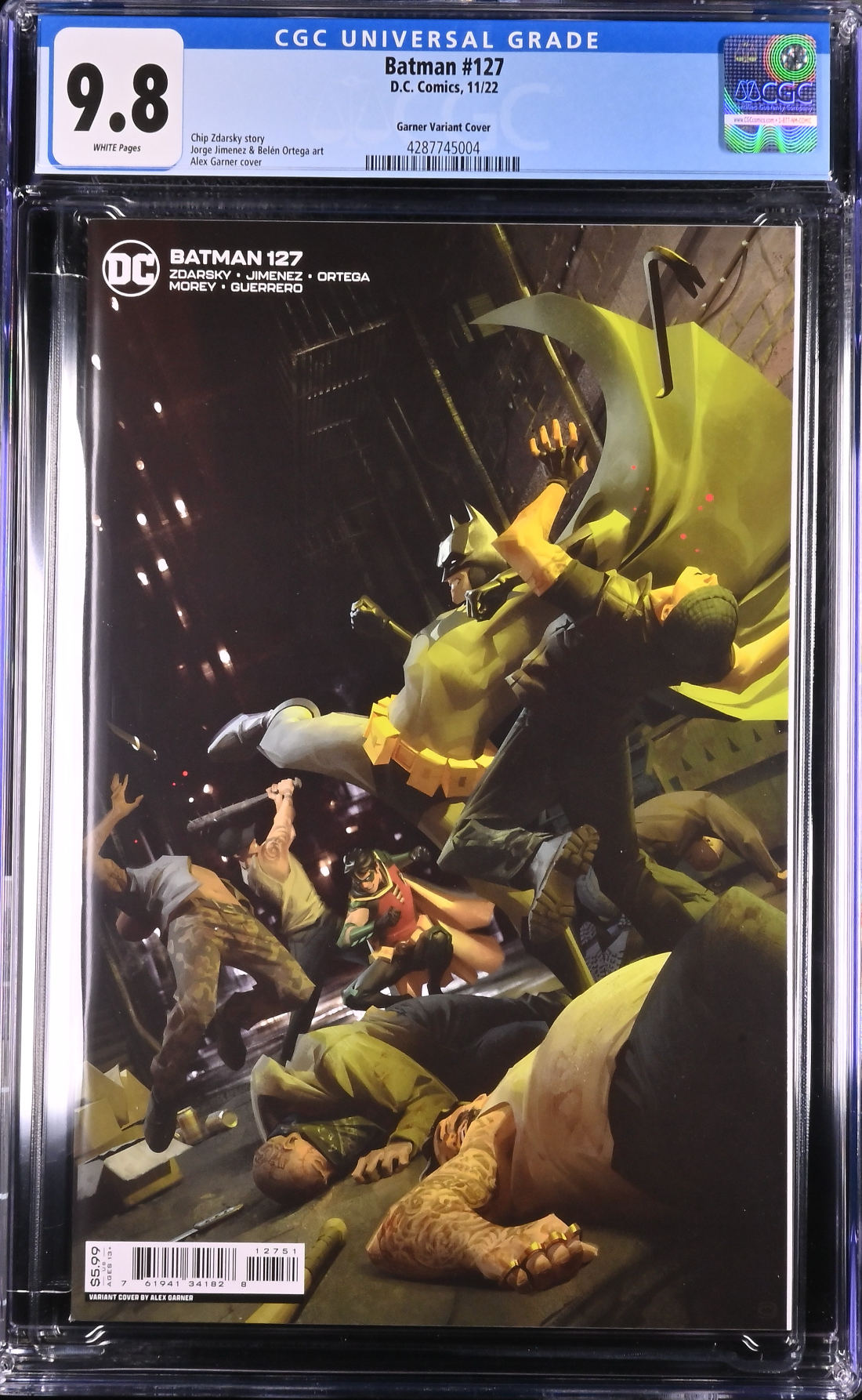 Batman #127 Garner Variant CGC 9.8