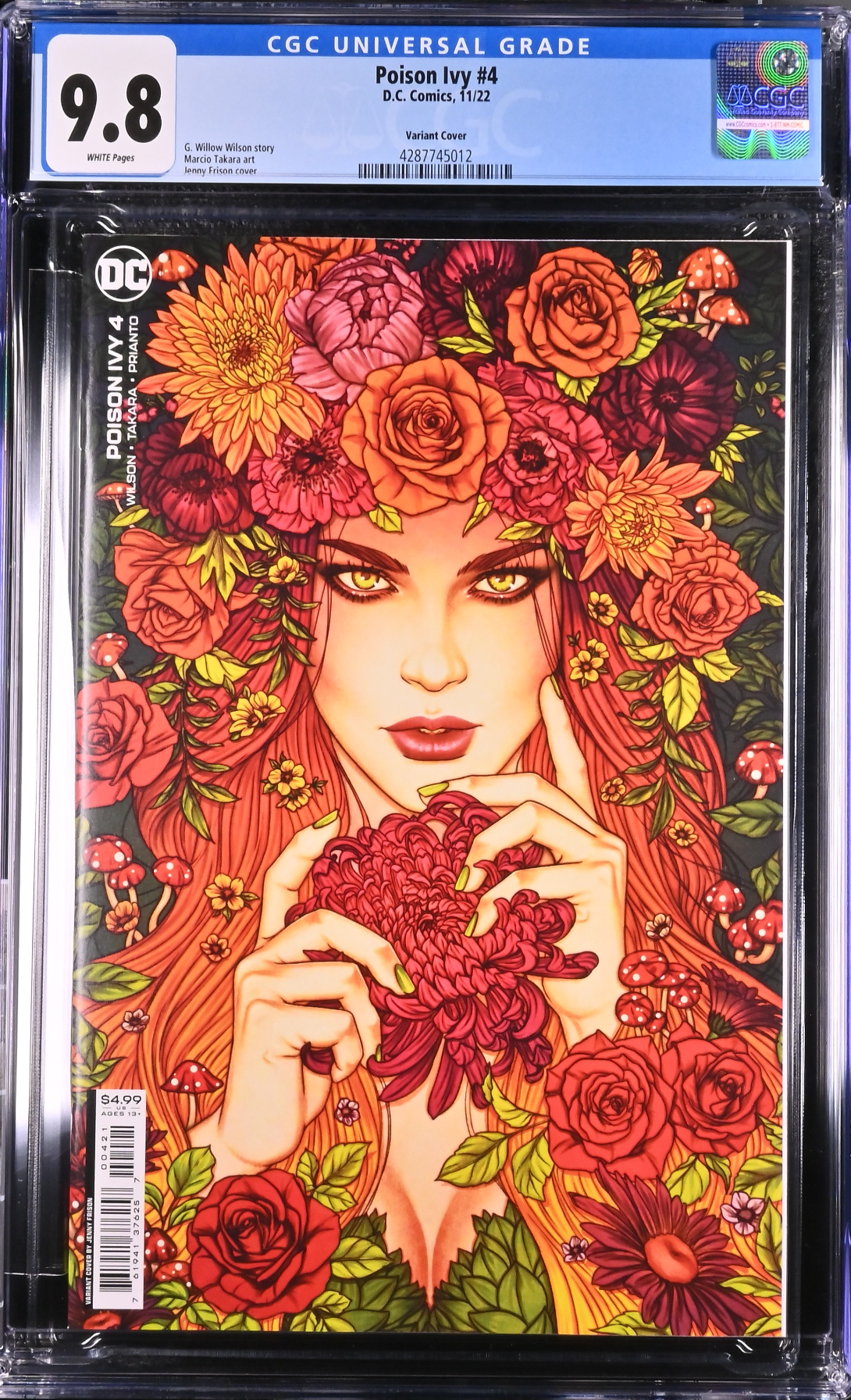 Poison Ivy #4 Frison Variant CGC 9.8