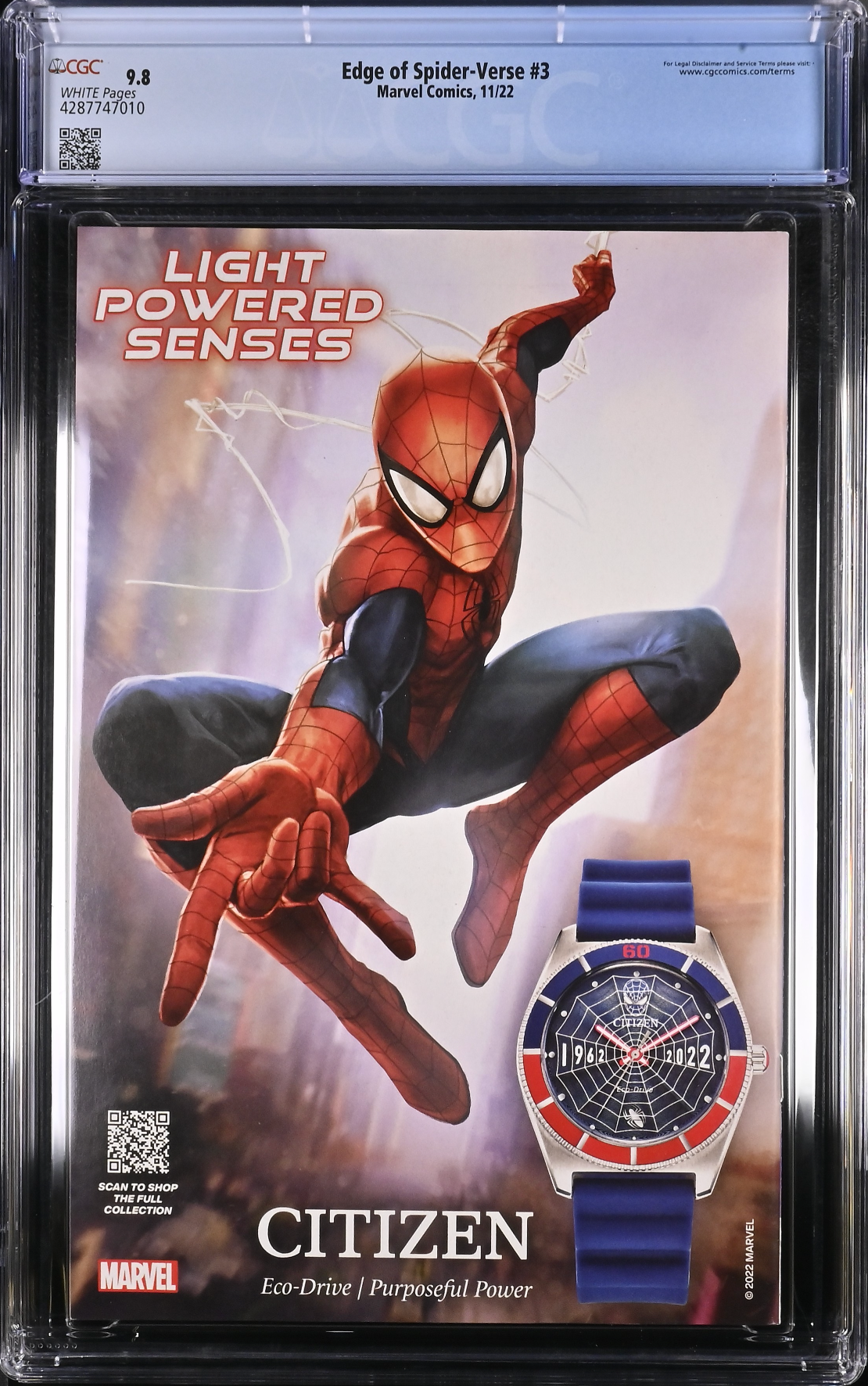Edge of Spider-Verse #3 CGC 9.8