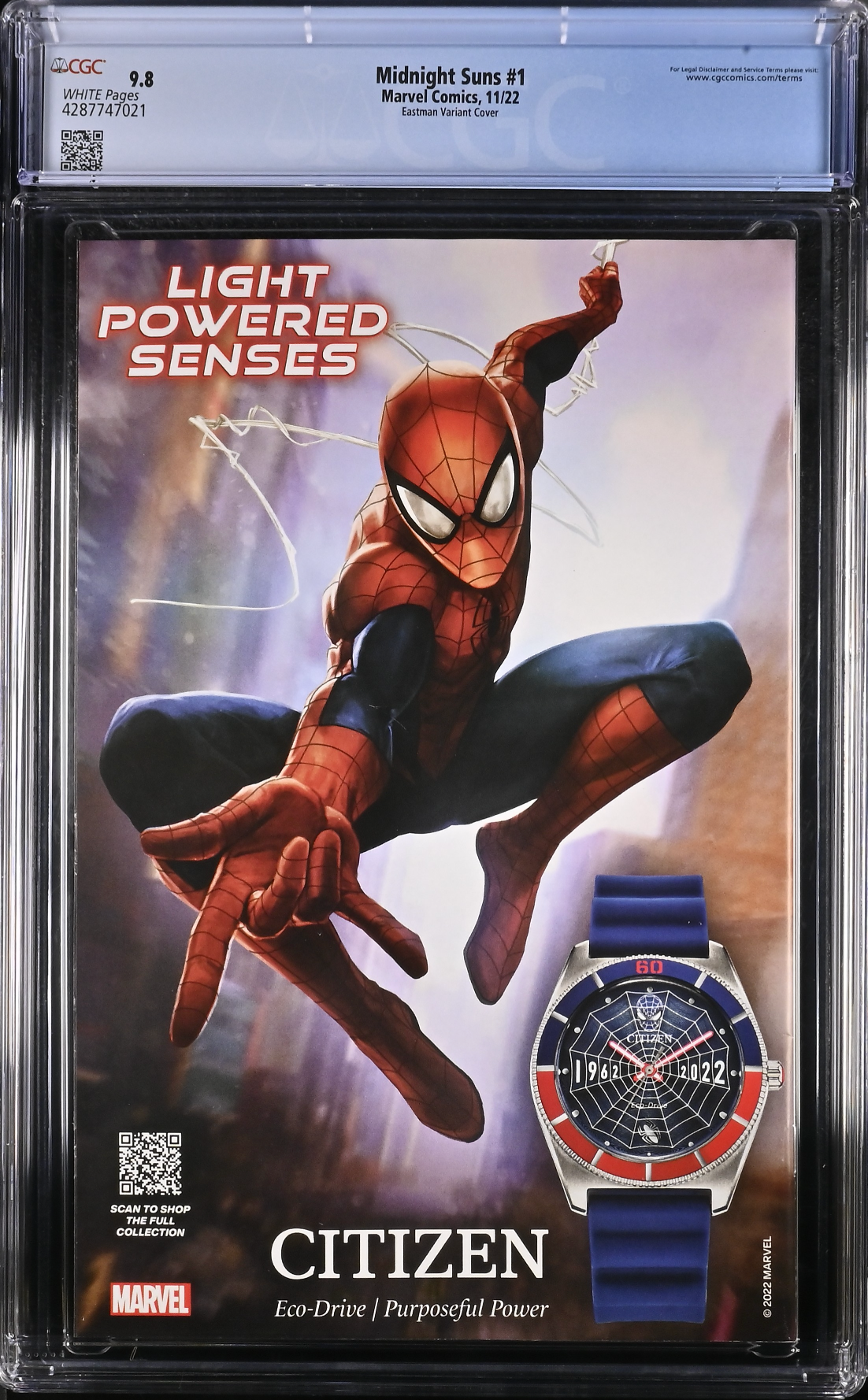 Midnight Suns #1 Eastman 1:25 Retailer Incentive Variant CGC 9.8