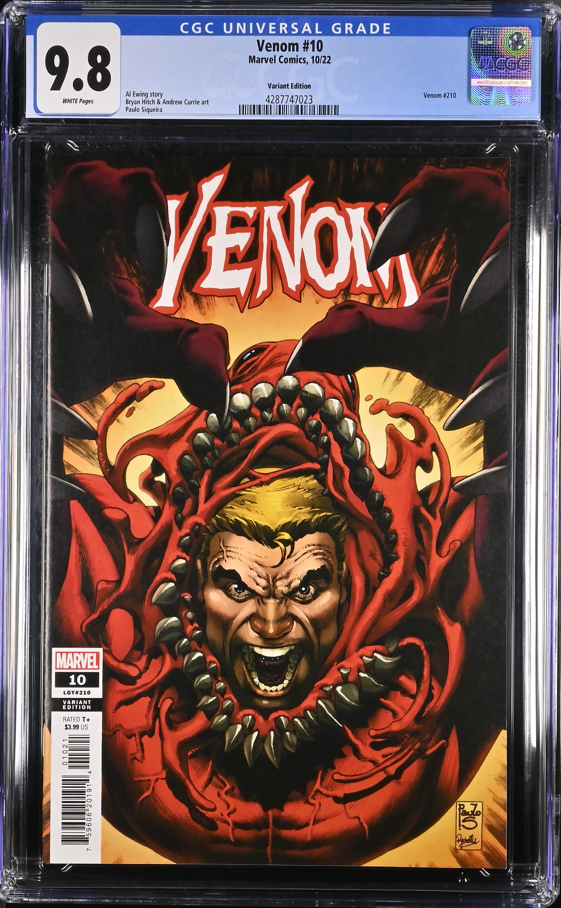 Venom #10 Variant CGC 9.8