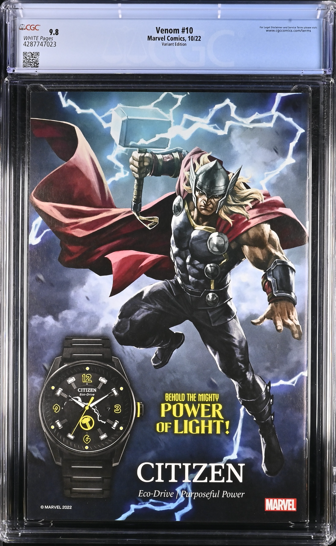 Venom #10 Variant CGC 9.8