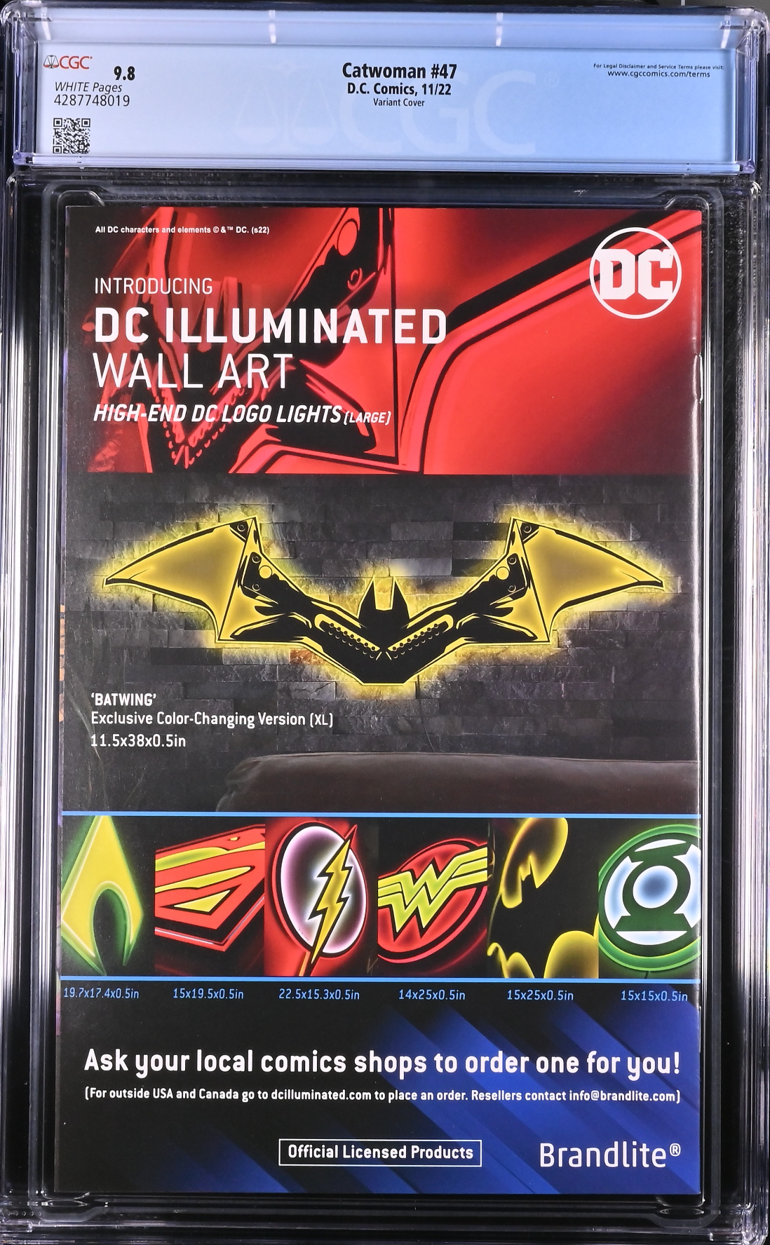 Catwoman #47 Sozomaika Variant CGC 9.8
