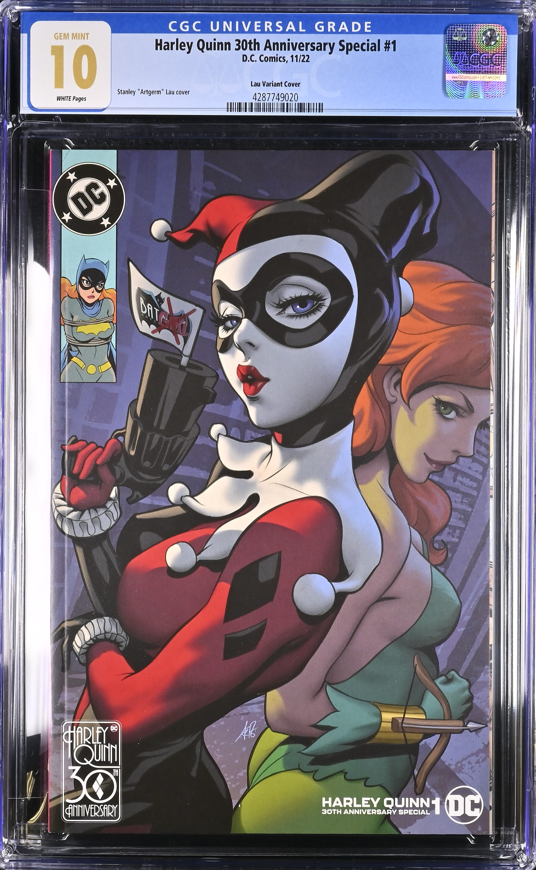 Harley Quinn 30th Anniversary Special #1 Artgerm Variant CGC 10.0