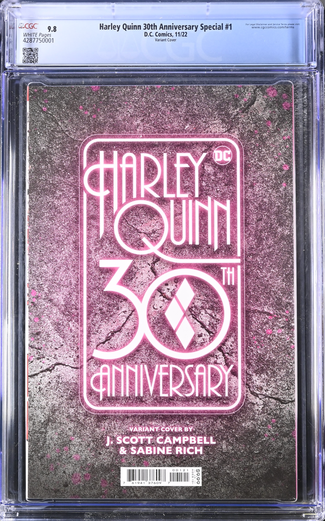 Harley Quinn 30th Anniversary Special #1 Campbell Variant CGC 9.8