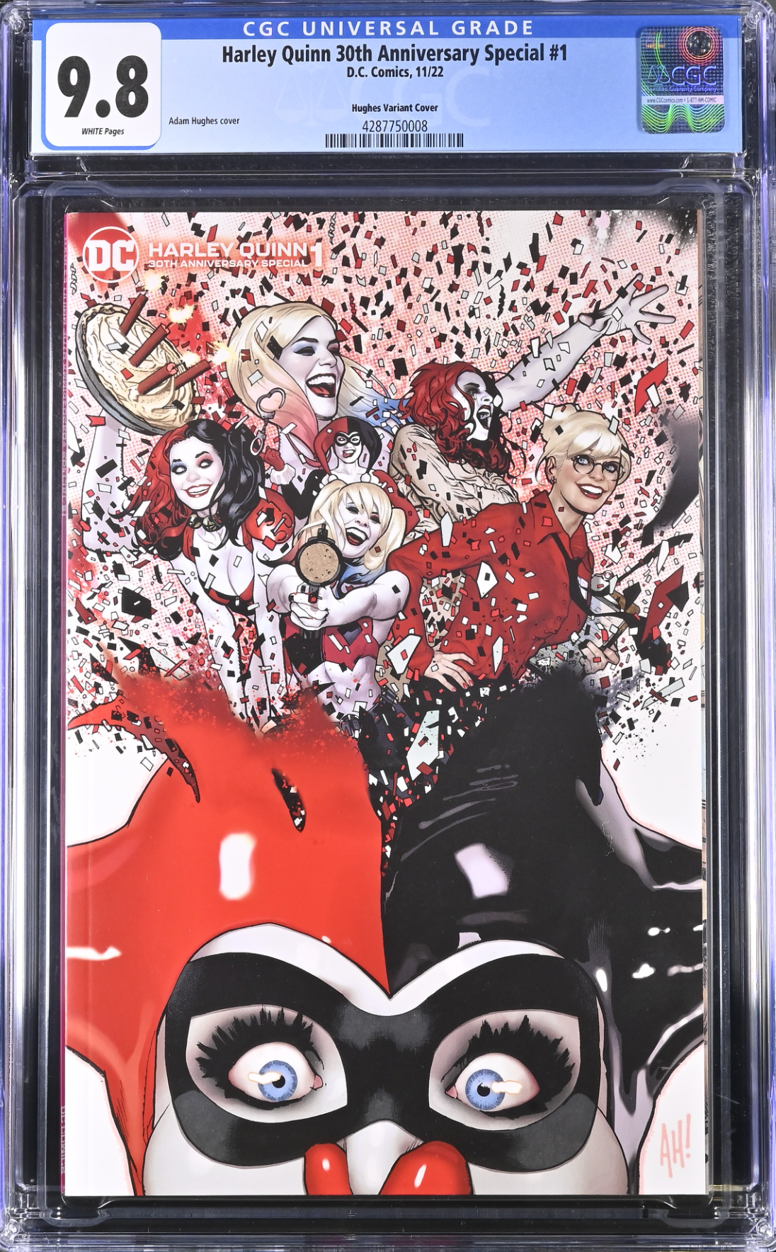 Harley Quinn 30th Anniversary Special #1 Hughes Variant CGC 9.8