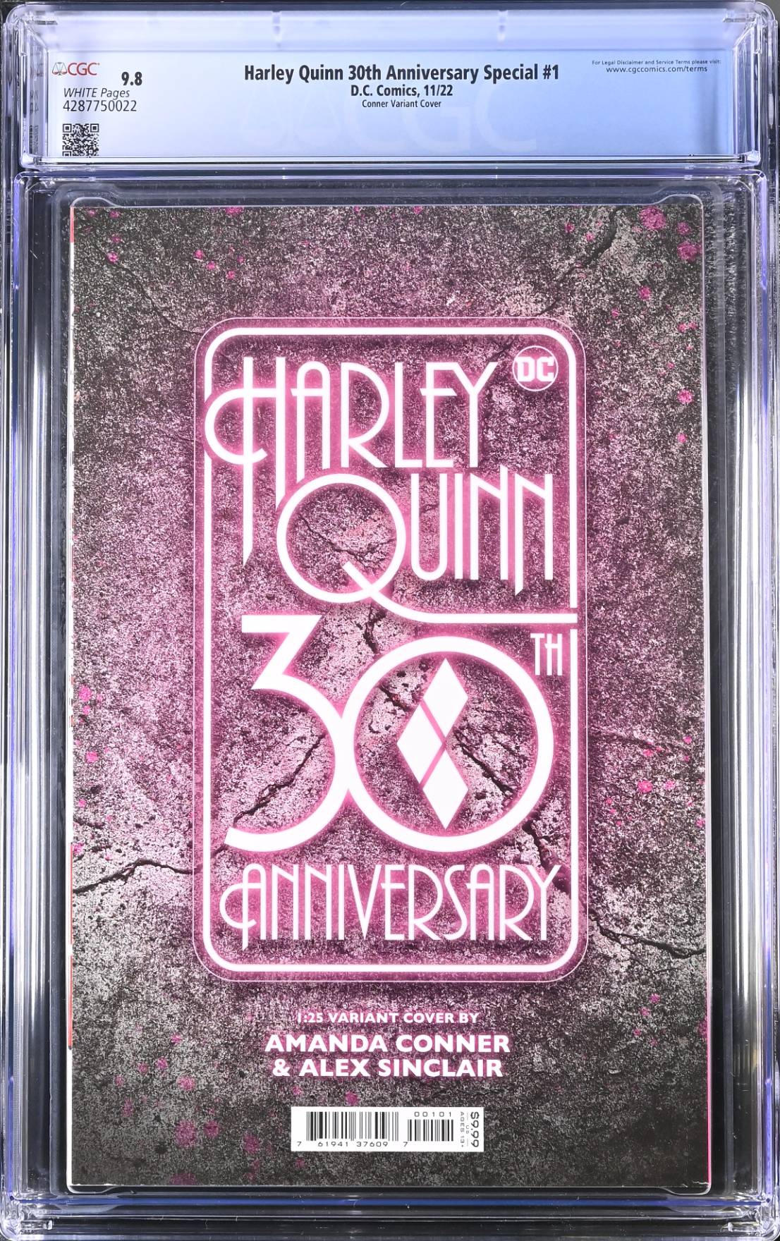 Harley Quinn 30th Anniversary Special #1 Conner 1:25 Retailer Incentive Variant CGC 9.8