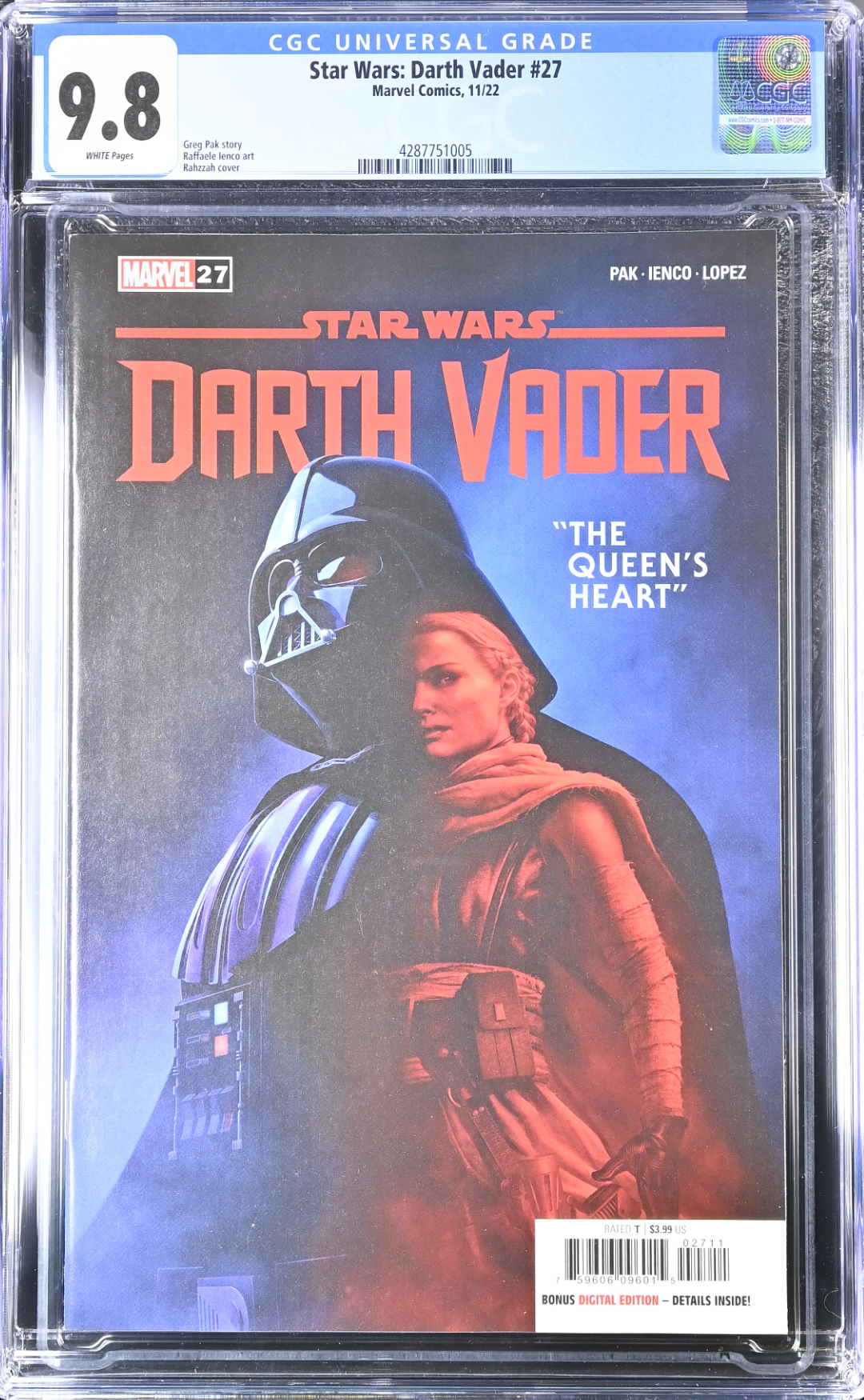 Star Wars: Darth Vader #27 CGC 9.8