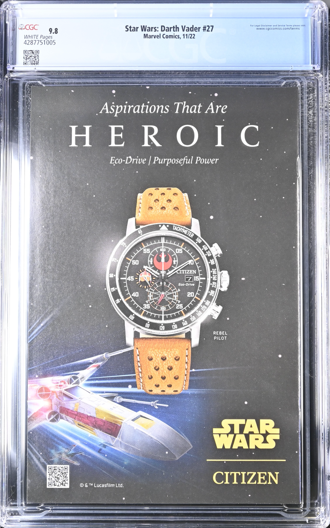 Star Wars: Darth Vader #27 CGC 9.8