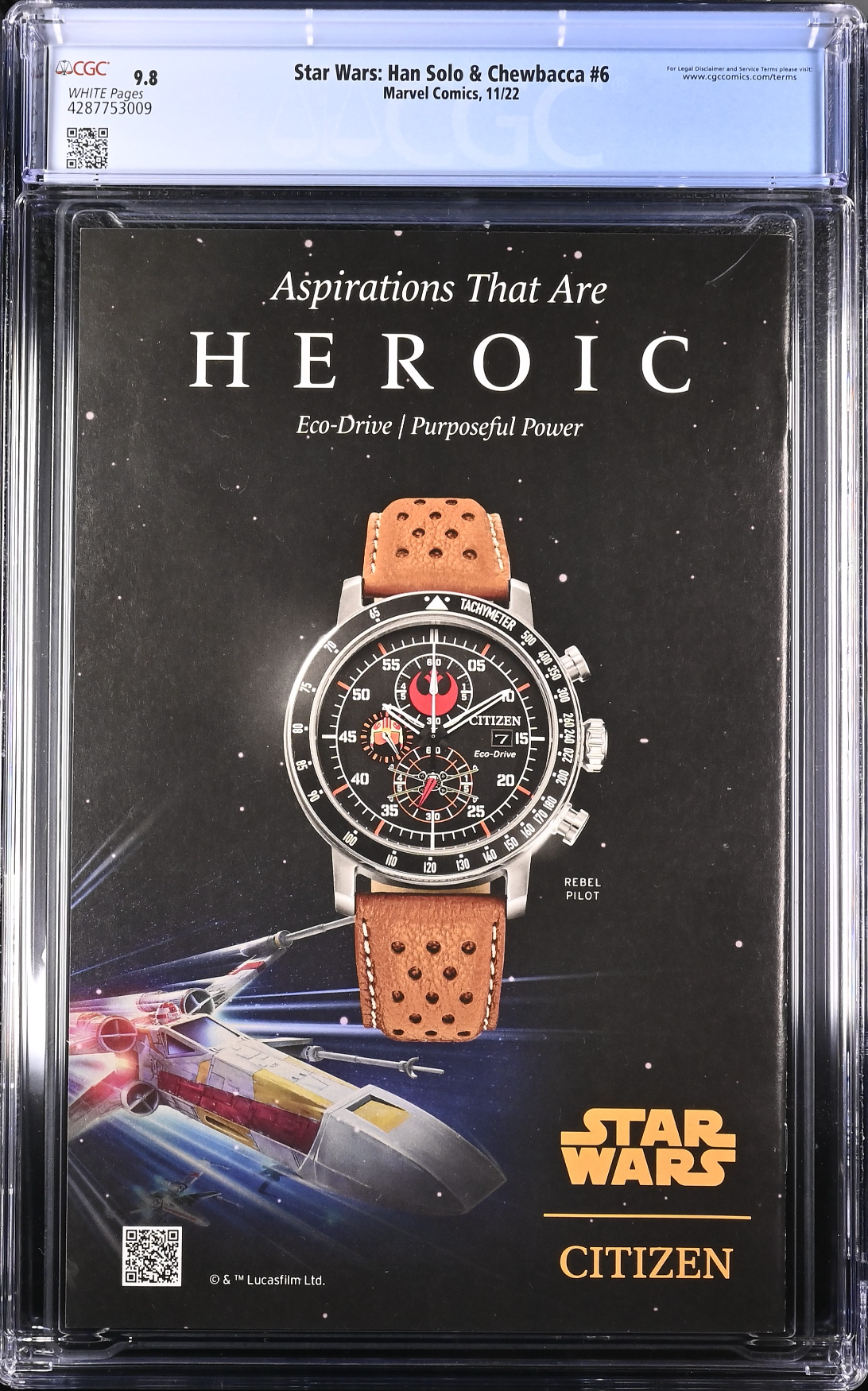 Star Wars: Han Solo & Chewbacca #6 CGC 9.8