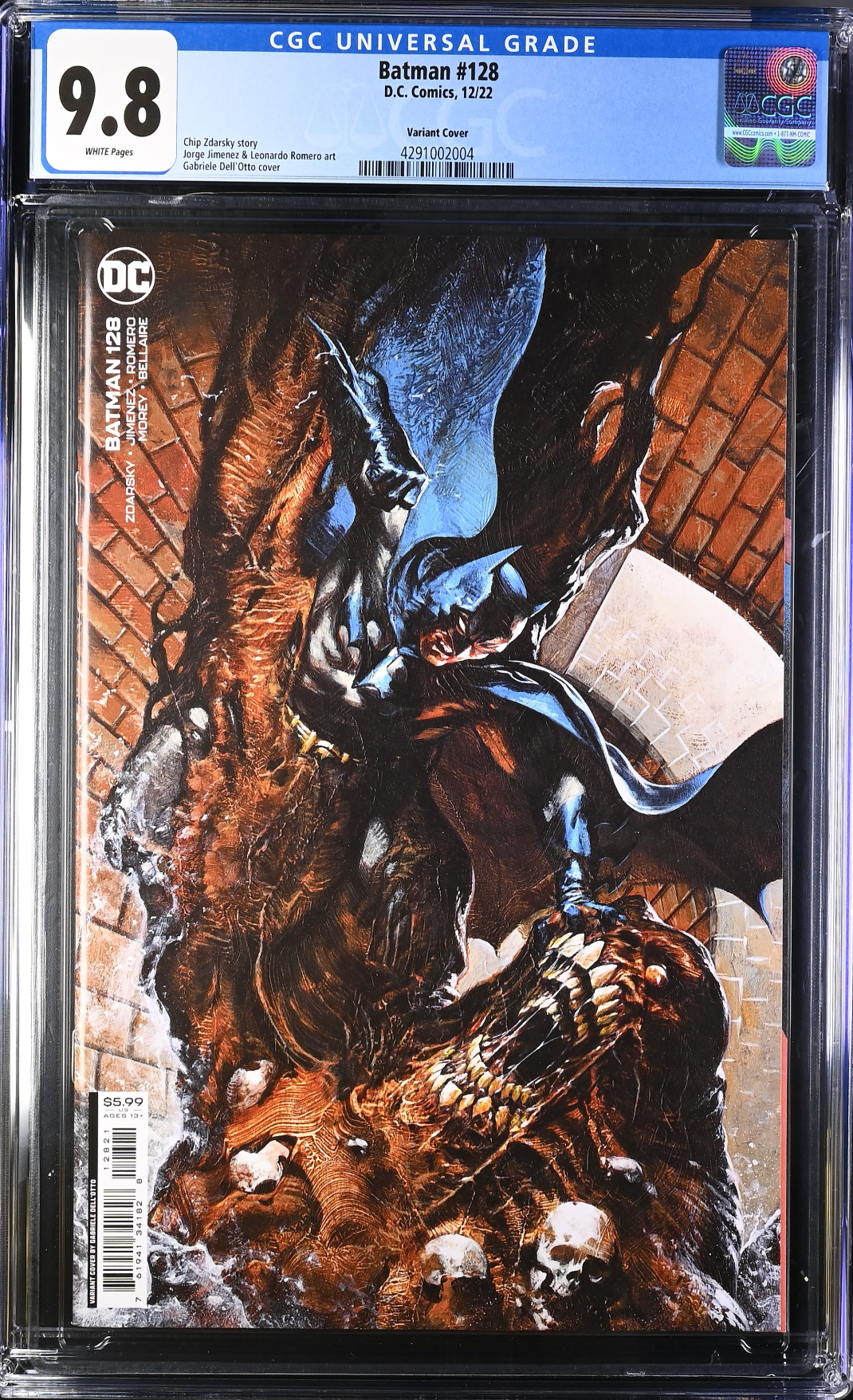 Batman #128 Dell'Otto Variant CGC 9.8