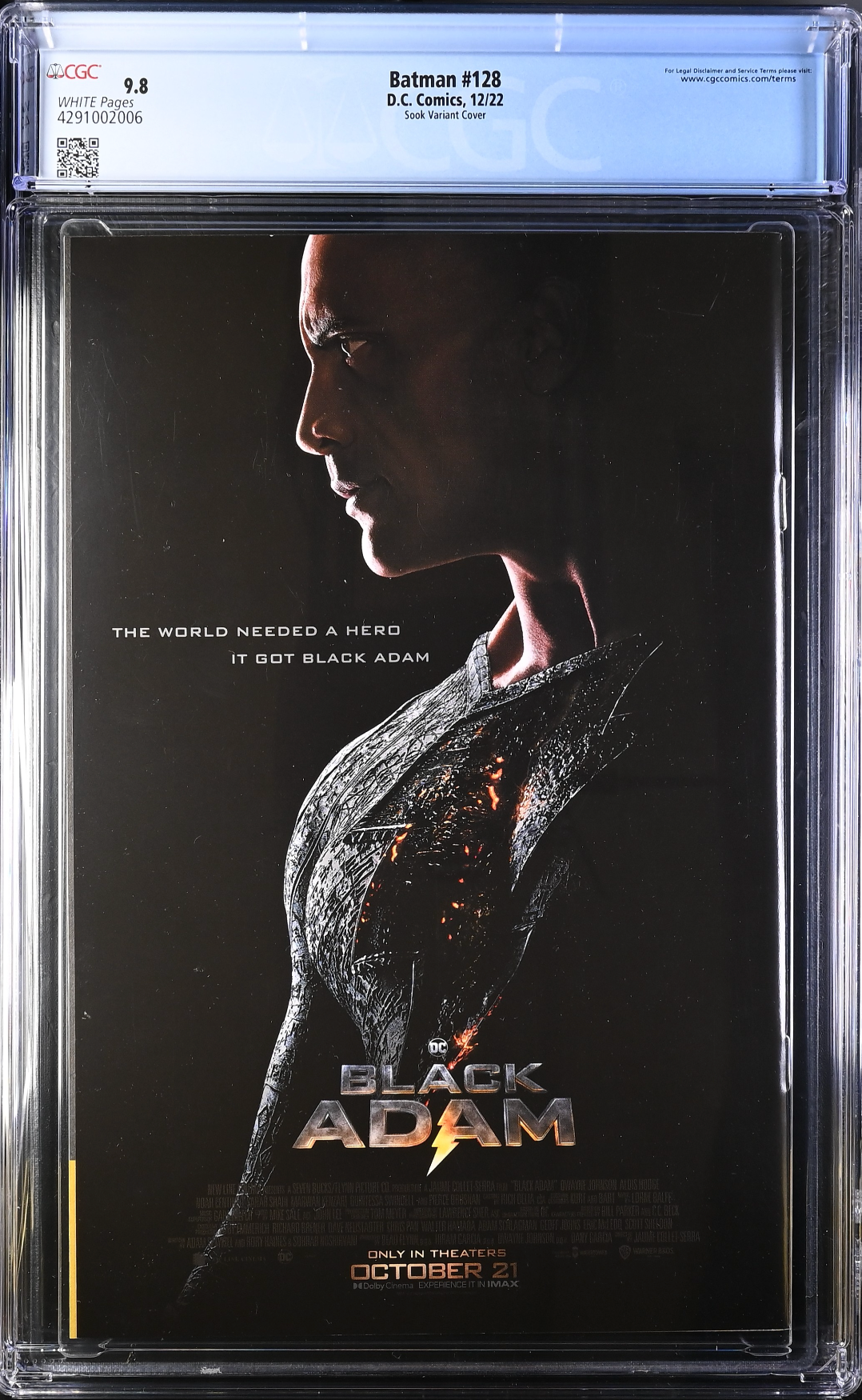 Batman #128 Sook 1:25 Retailer Incentive Variant CGC 9.8