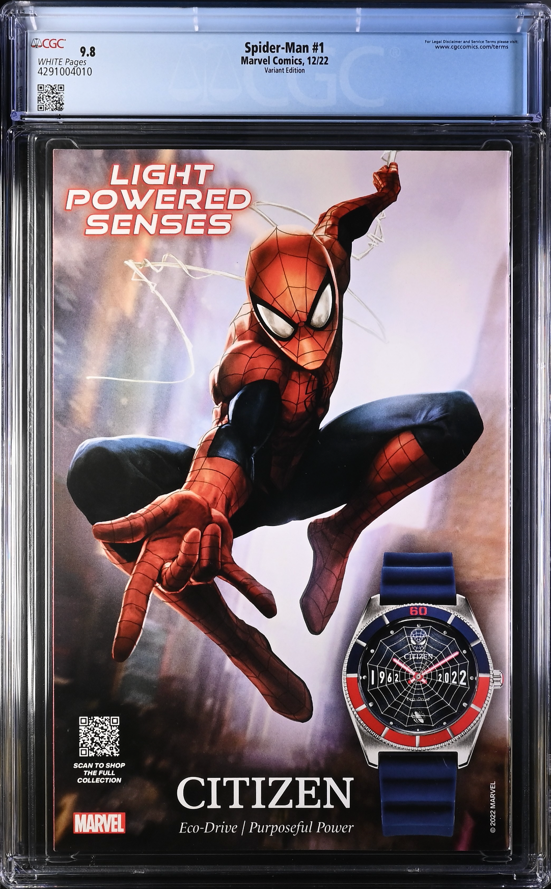 Spider-Man #1 Adams Variant CGC 9.8