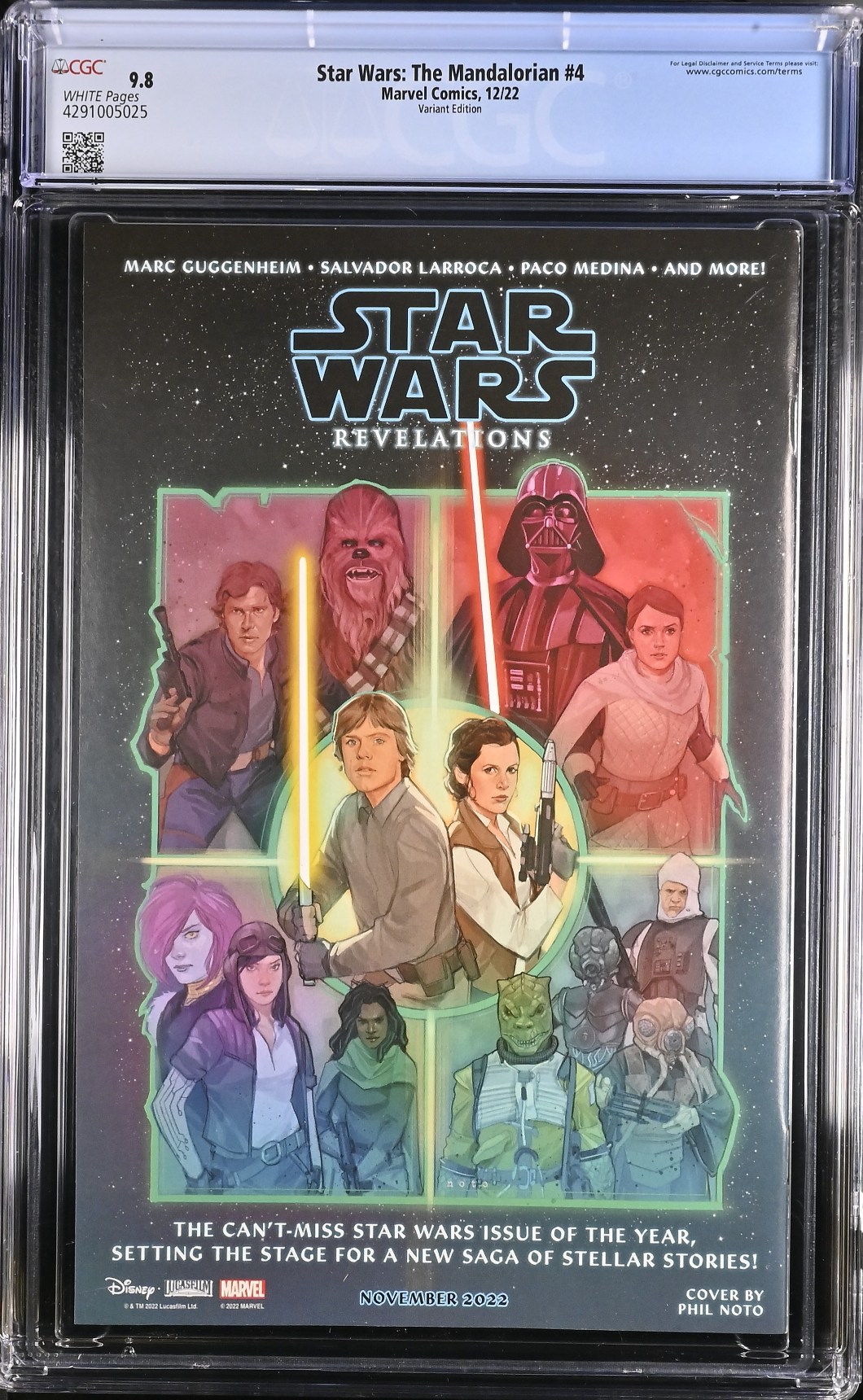 Star Wars: The Mandalorian #4 Larroca Variant CGC 9.8