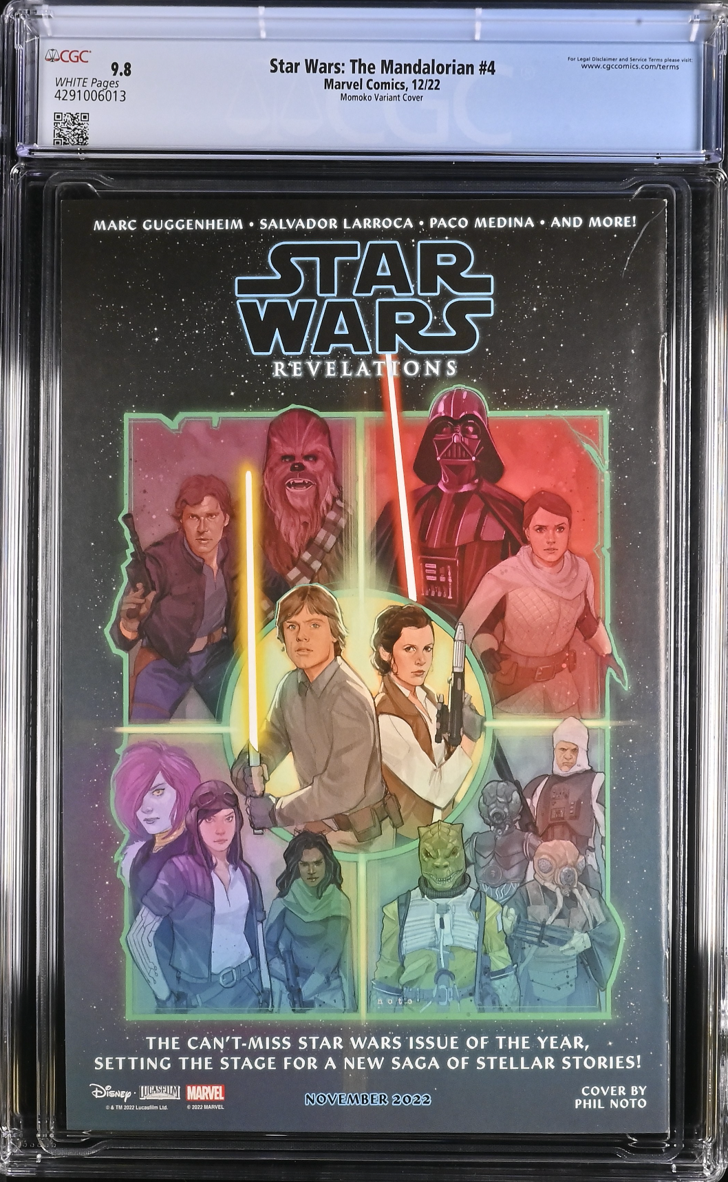 Star Wars: The Mandalorian #4 Momoko Variant CGC 9.8