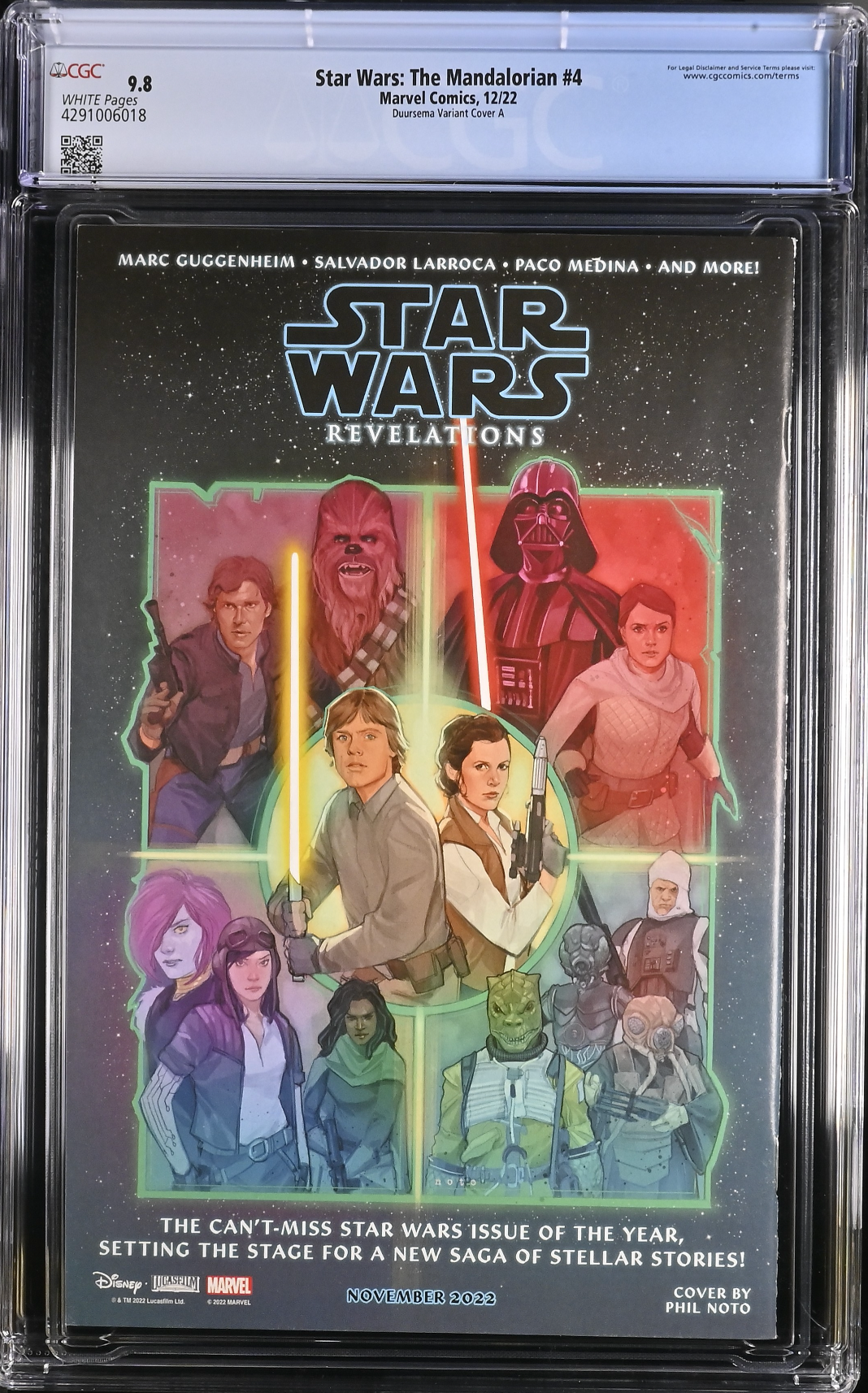 Star Wars: The Mandalorian #4 Duuresma 1:25 Retailer Incentive Variant CGC 9.8