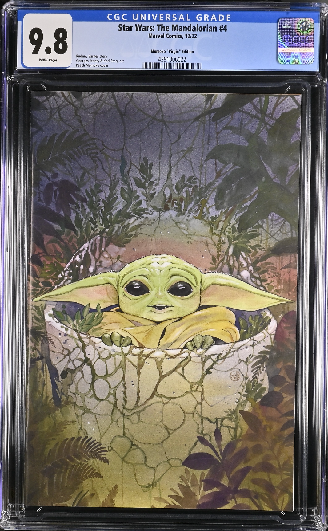 Star Wars: The Mandalorian #4 Momoko Virgin 1:100 Retailer Incentive Variant CGC 9.8