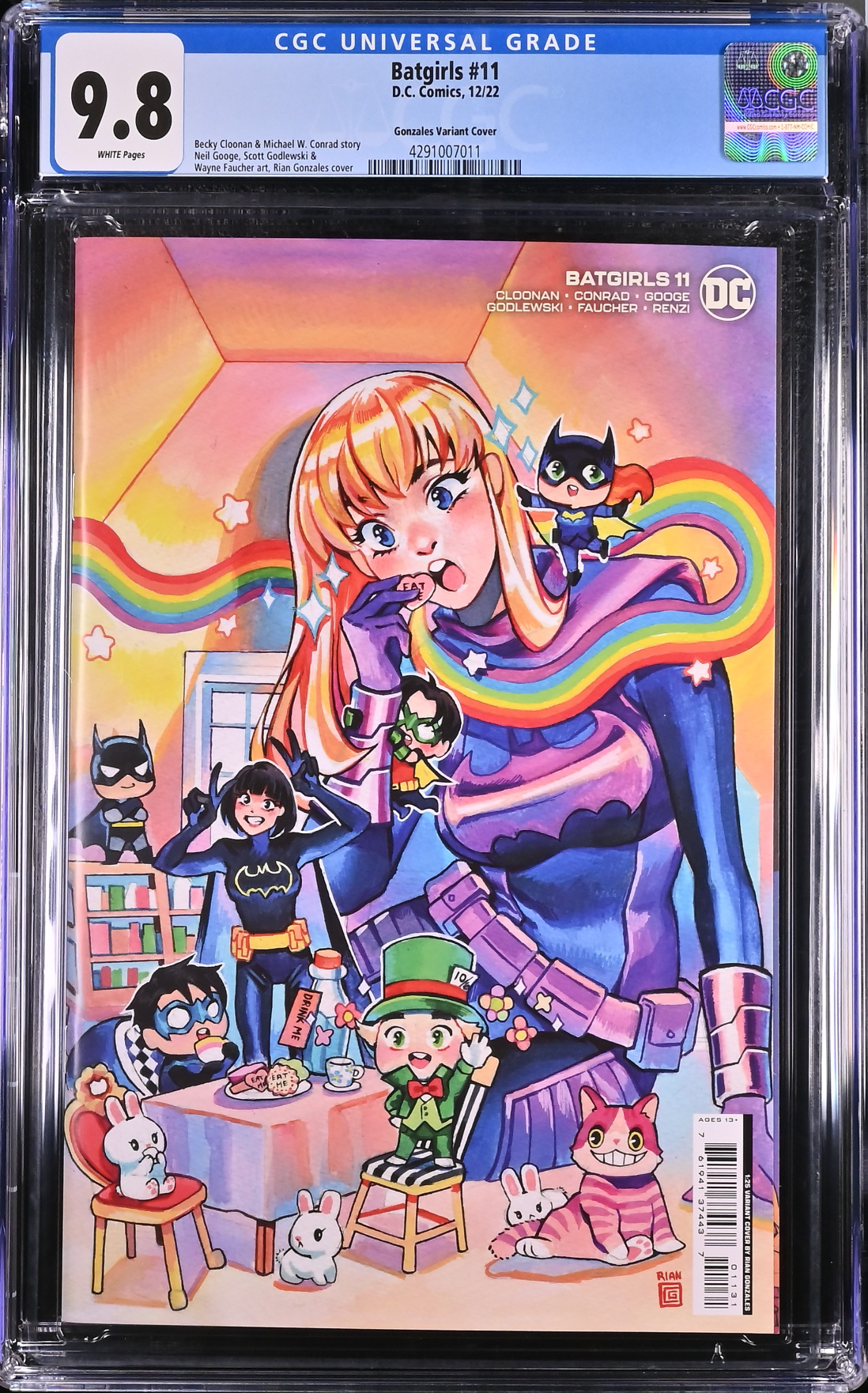 Batgirls #11 Gonzales 1:25 Retailer Incentive Variant CGC 9.8
