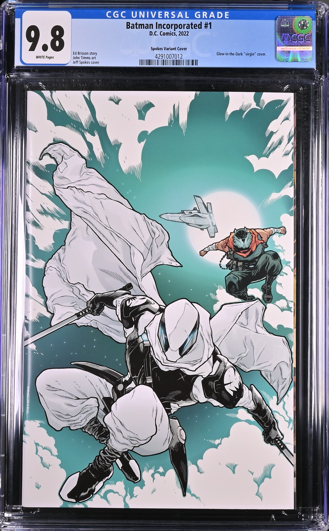 Batman Incorporated #1 Spokes 1:50 Retailer Incentive Variant CGC 9.8