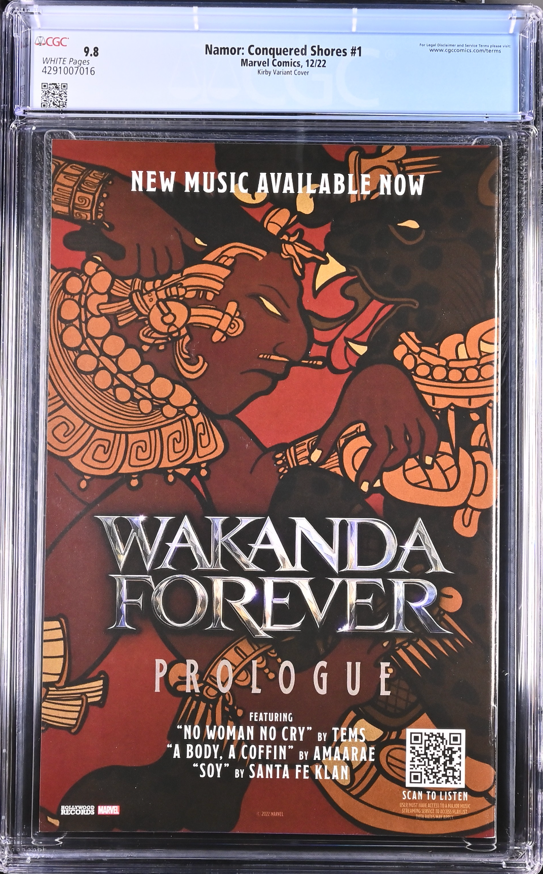 Namor: Conquered Shores #1 Kirby 1:100 Retailer Incentive Variant CGC 9.8