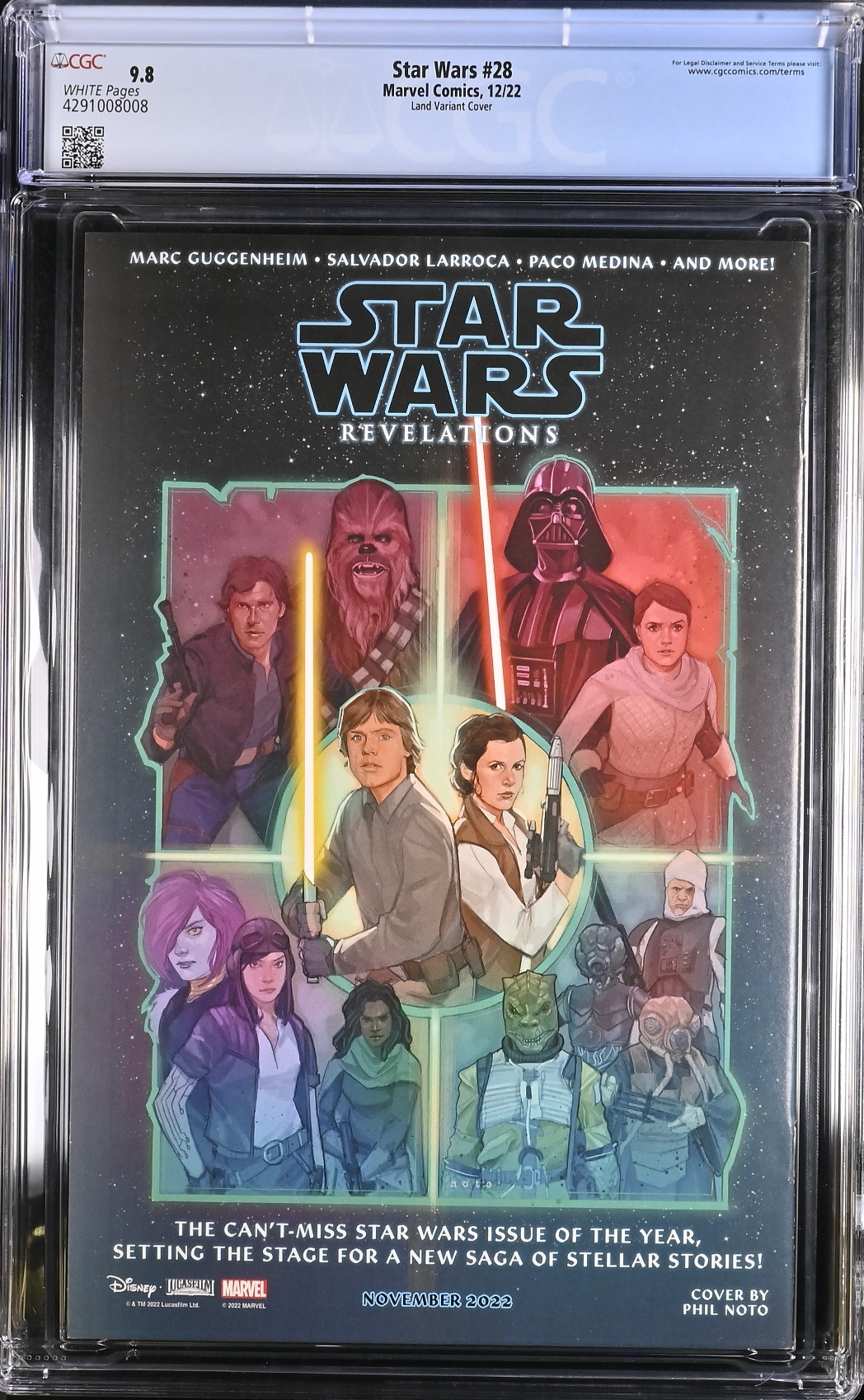 Star Wars #28 Land Variant CGC 9.8