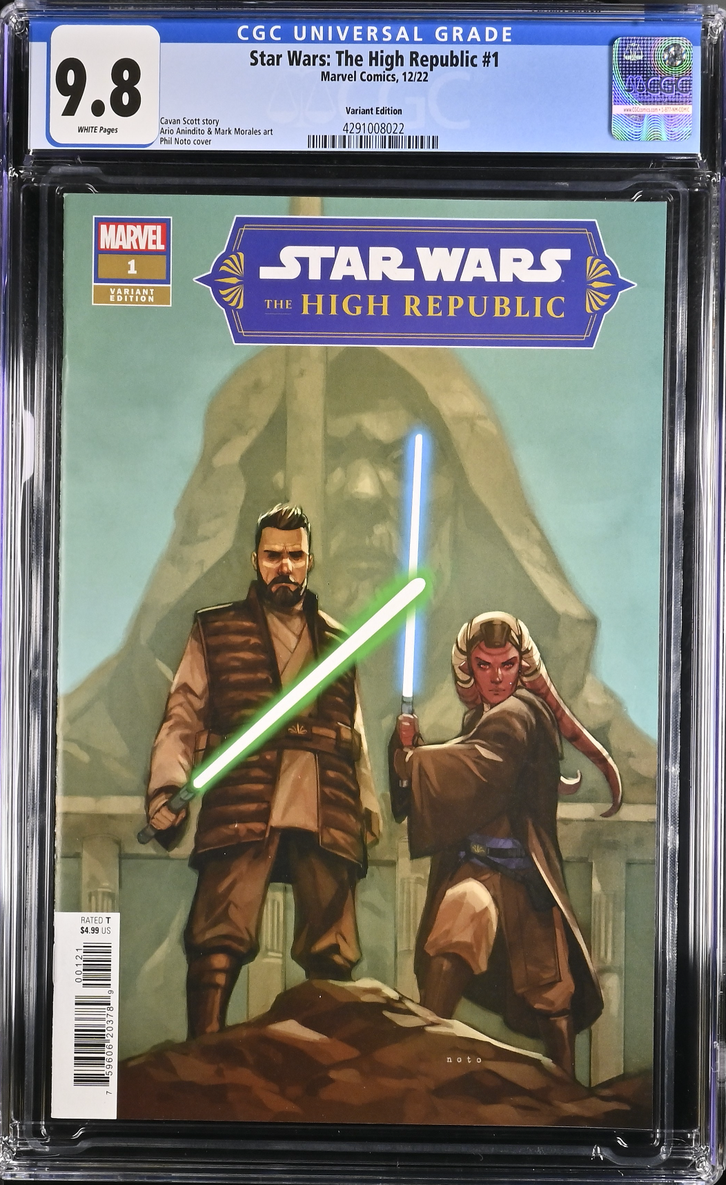 Star Wars: The High Republic #1 Noto Variant CGC 9.8
