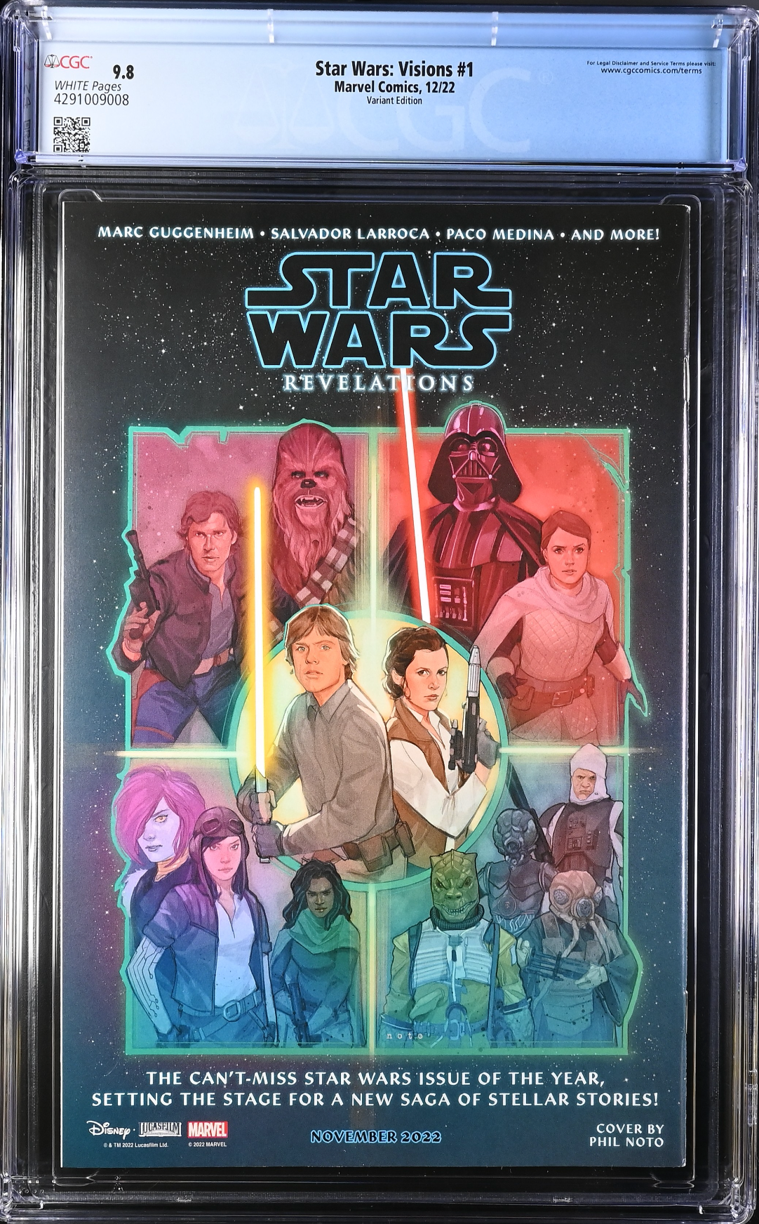 Star Wars: Visions #1 Bachalo Variant CGC 9.8