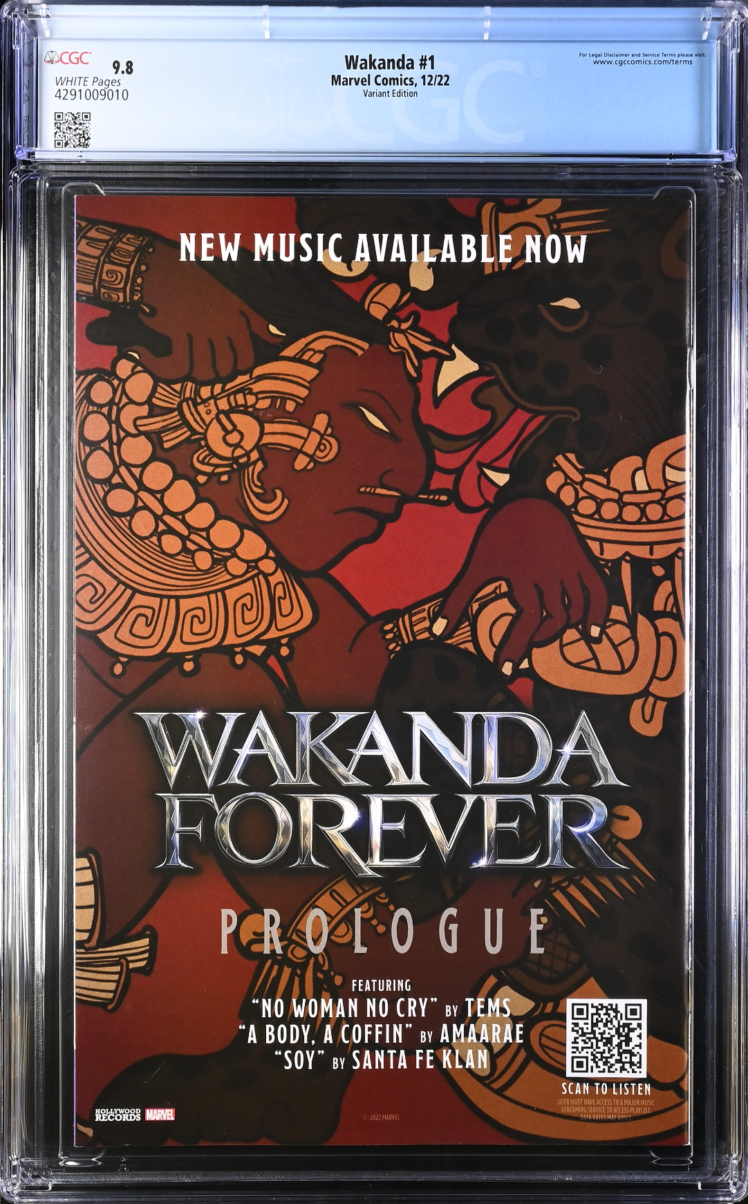 Wakanda #1 Artgerm Variant CGC 9.8