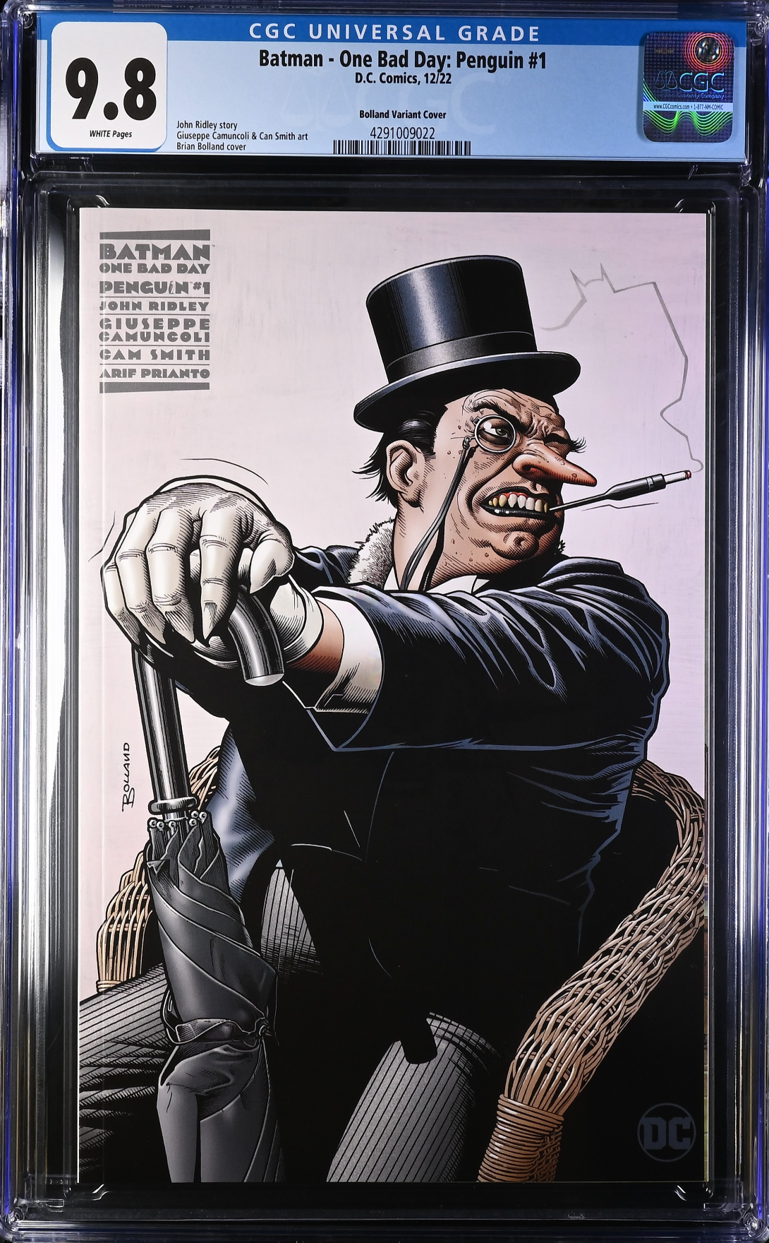 Batman: One Bad Day - Penguin #1 Bolland 1:100 Retailer Incentive Variant CGC 9.8