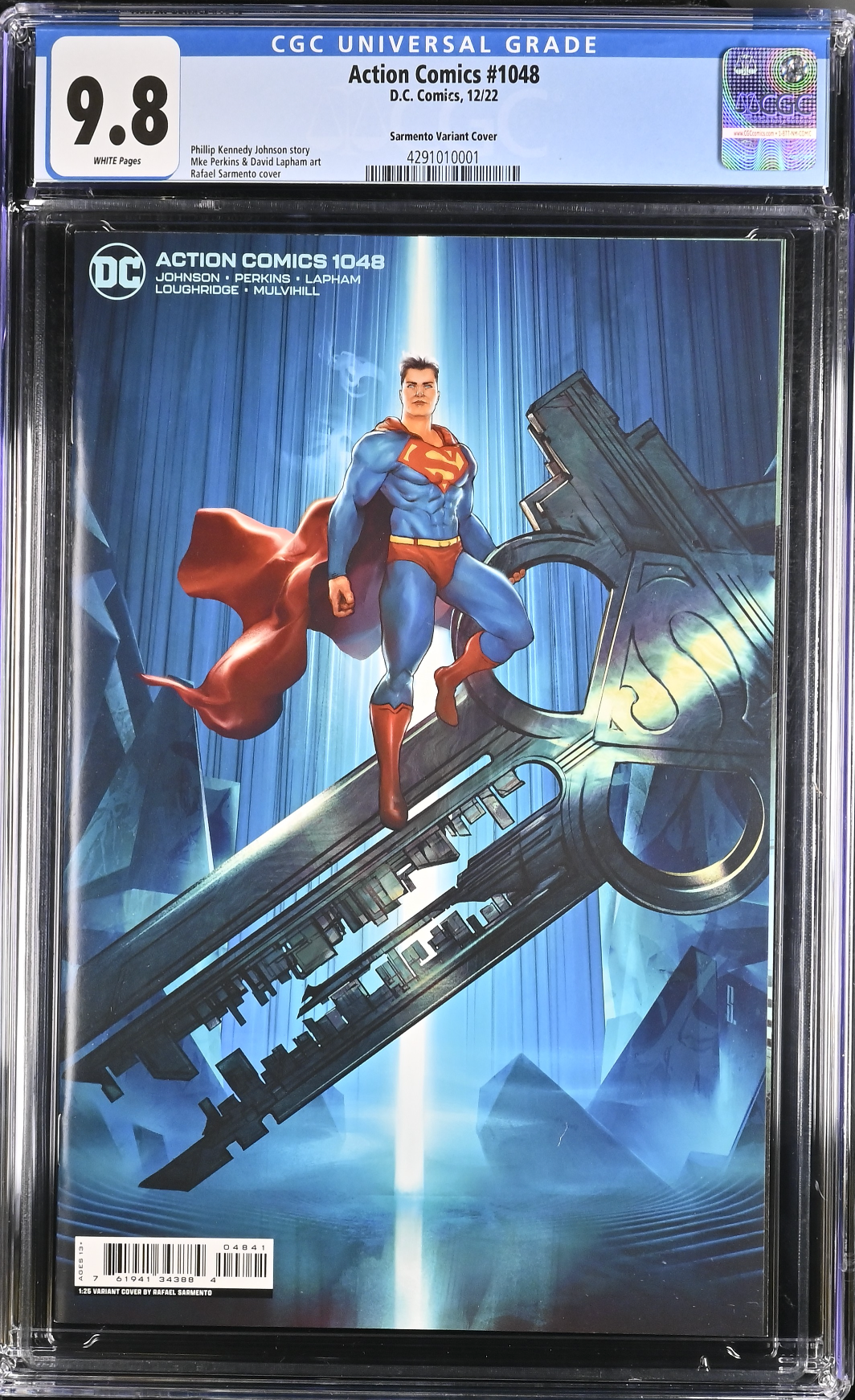 Action Comics #1048 Sarmento 1:25 Retailer Incentive Variant CGC 9.8