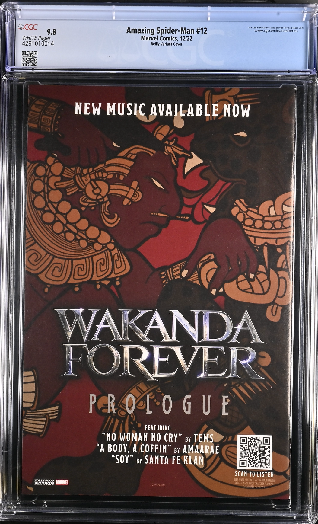 Amazing Spider-Man #12 Reilly Variant CGC 9.8