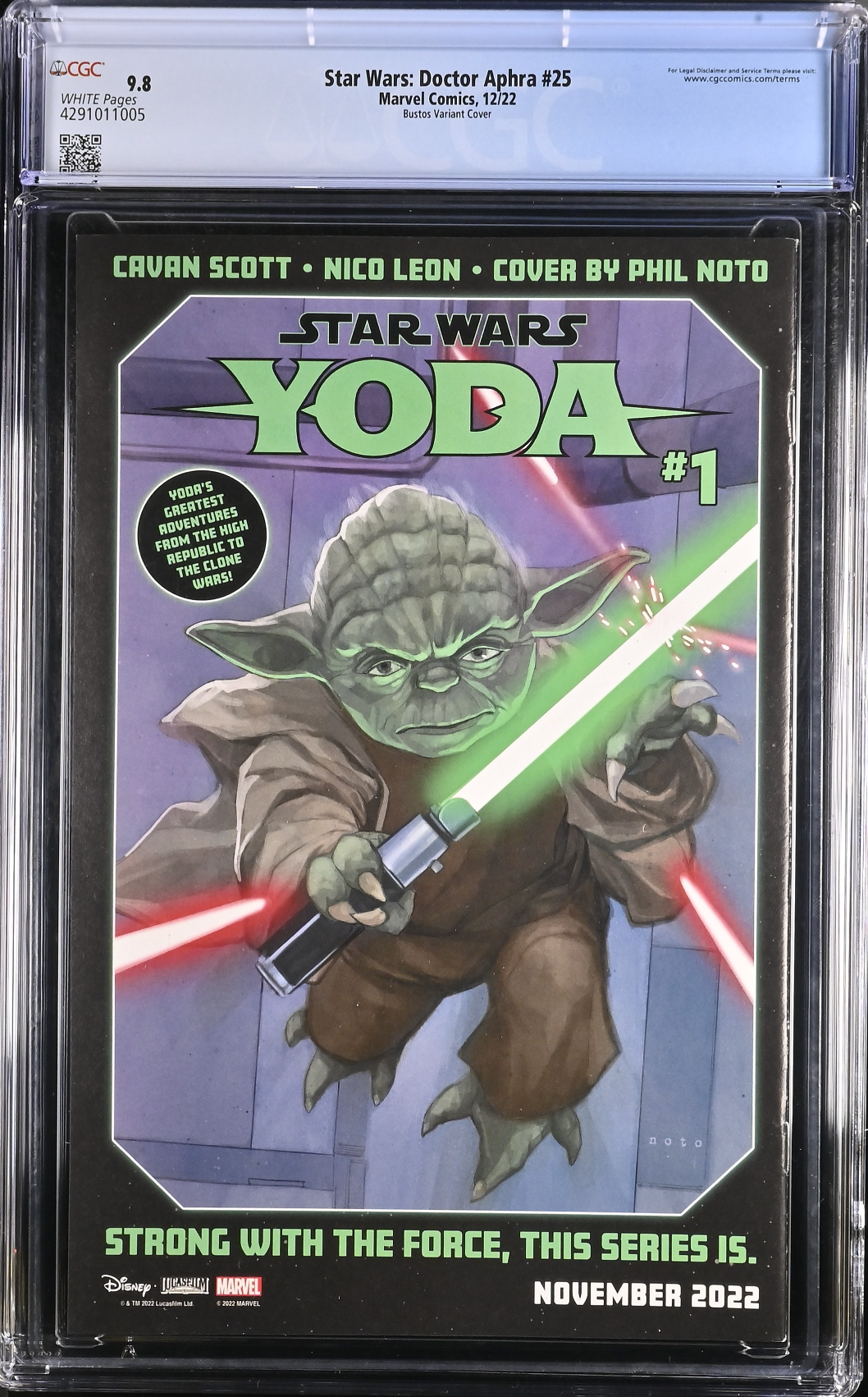 Star Wars: Doctor Aphra #25 Bustos Variant CGC 9.8