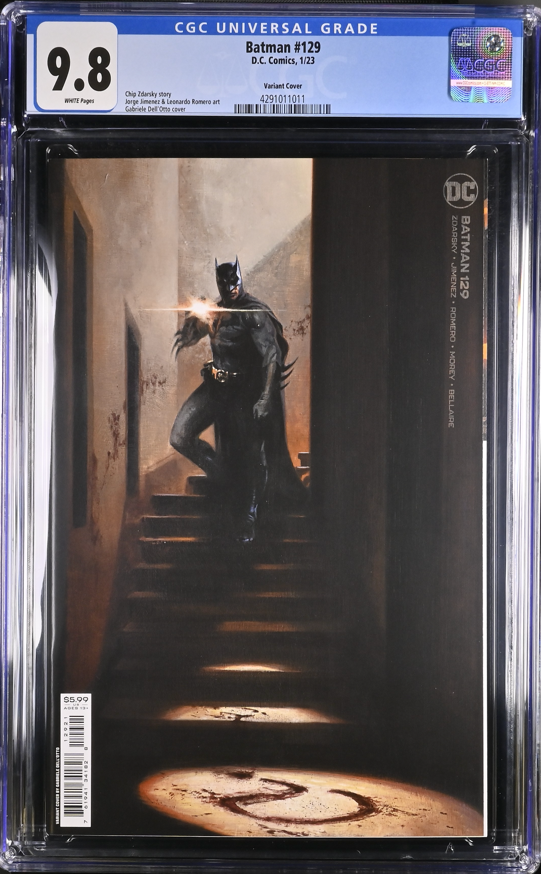 Batman #129 Dell'Otto Variant CGC 9.8