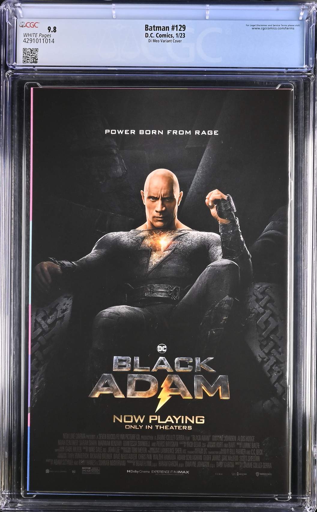Batman #129 DiMeo 1:25 Retailer Incentive Variant CGC 9.8