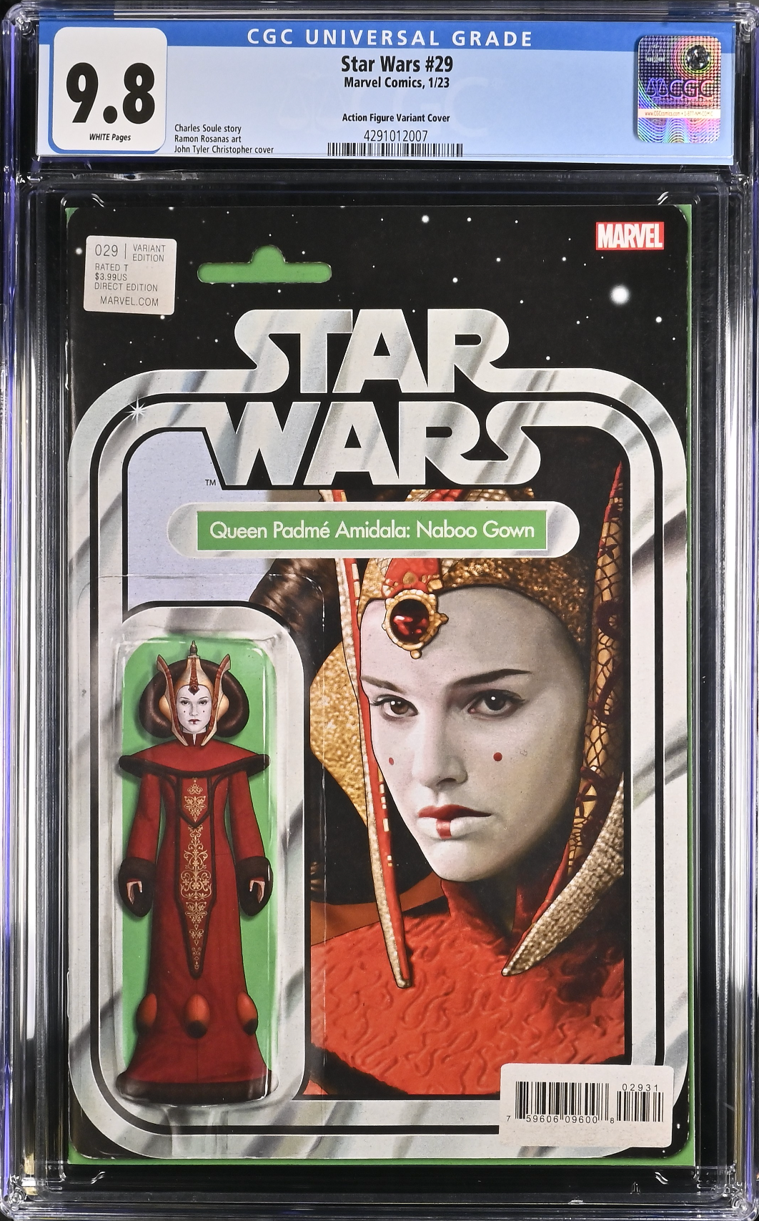 Star Wars #29 Action Figure Variant CGC 9.8