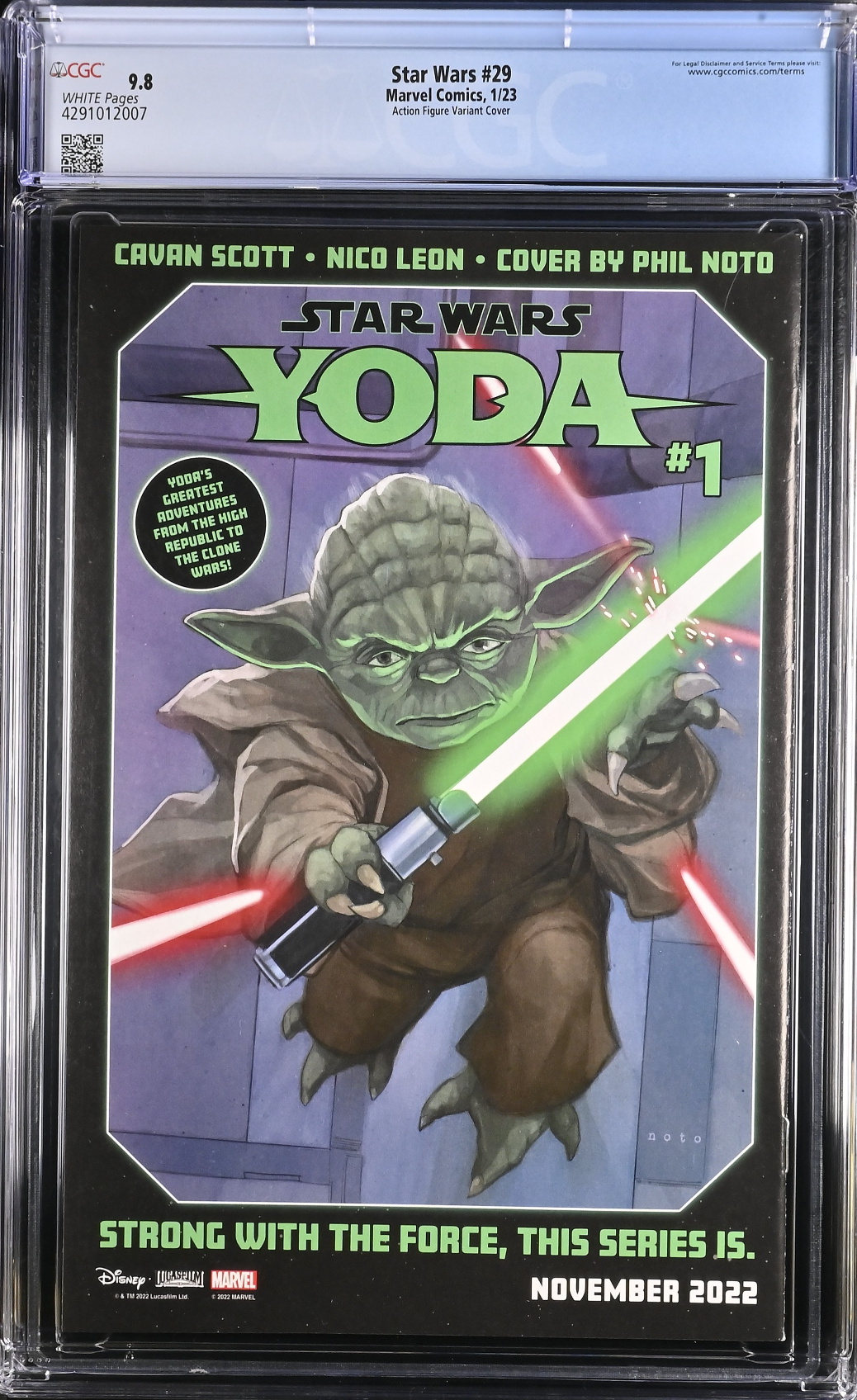 Star Wars #29 Action Figure Variant CGC 9.8