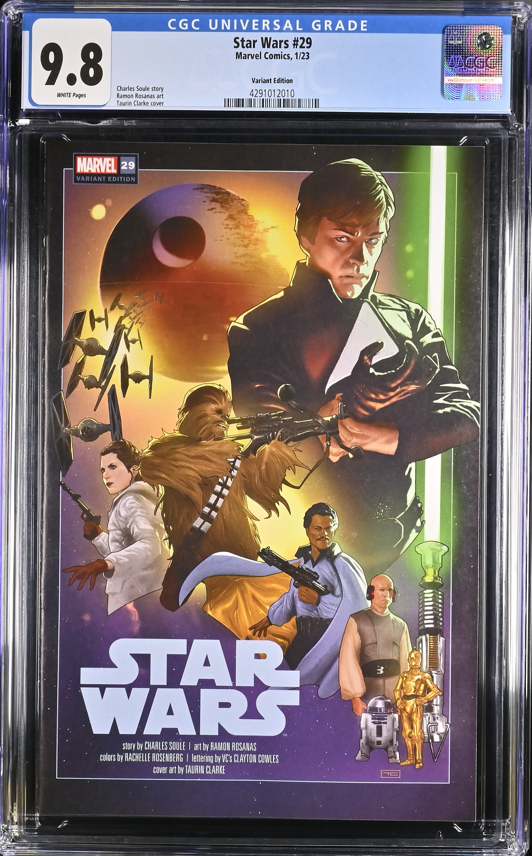 Star Wars #29 Clarke Variant CGC 9.8