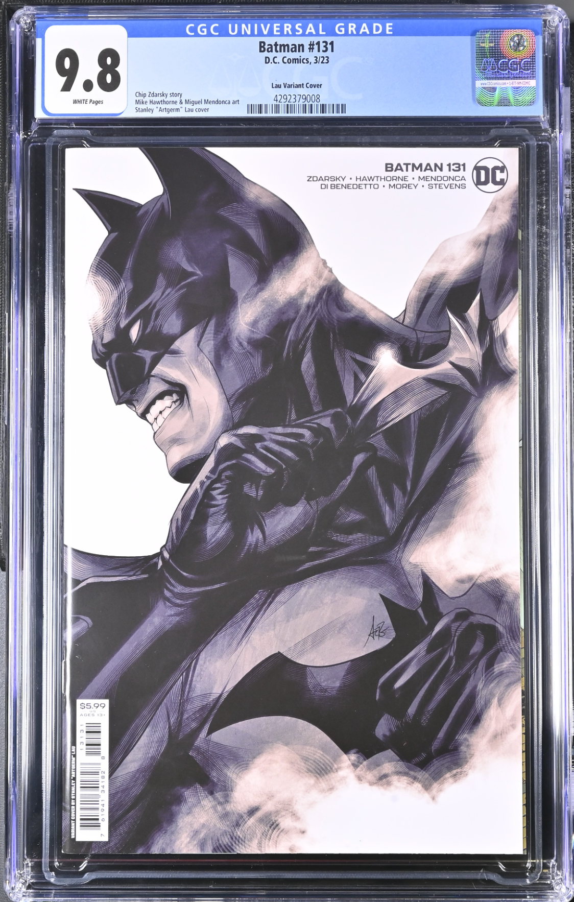 Batman #131 Artgerm Variant CGC 9.8