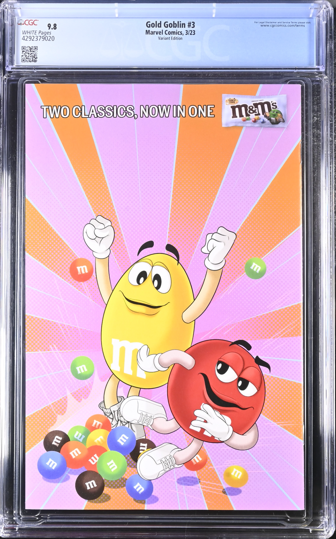 Gold Goblin #3 Campbell Variant CGC 9.8