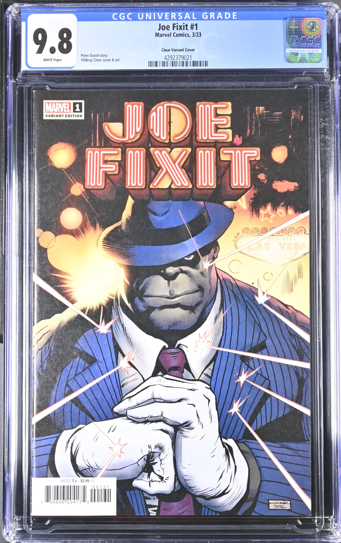 Joe Fixit #1 Cinar 1:25 Retailer Incentive Variant CGC 9.8