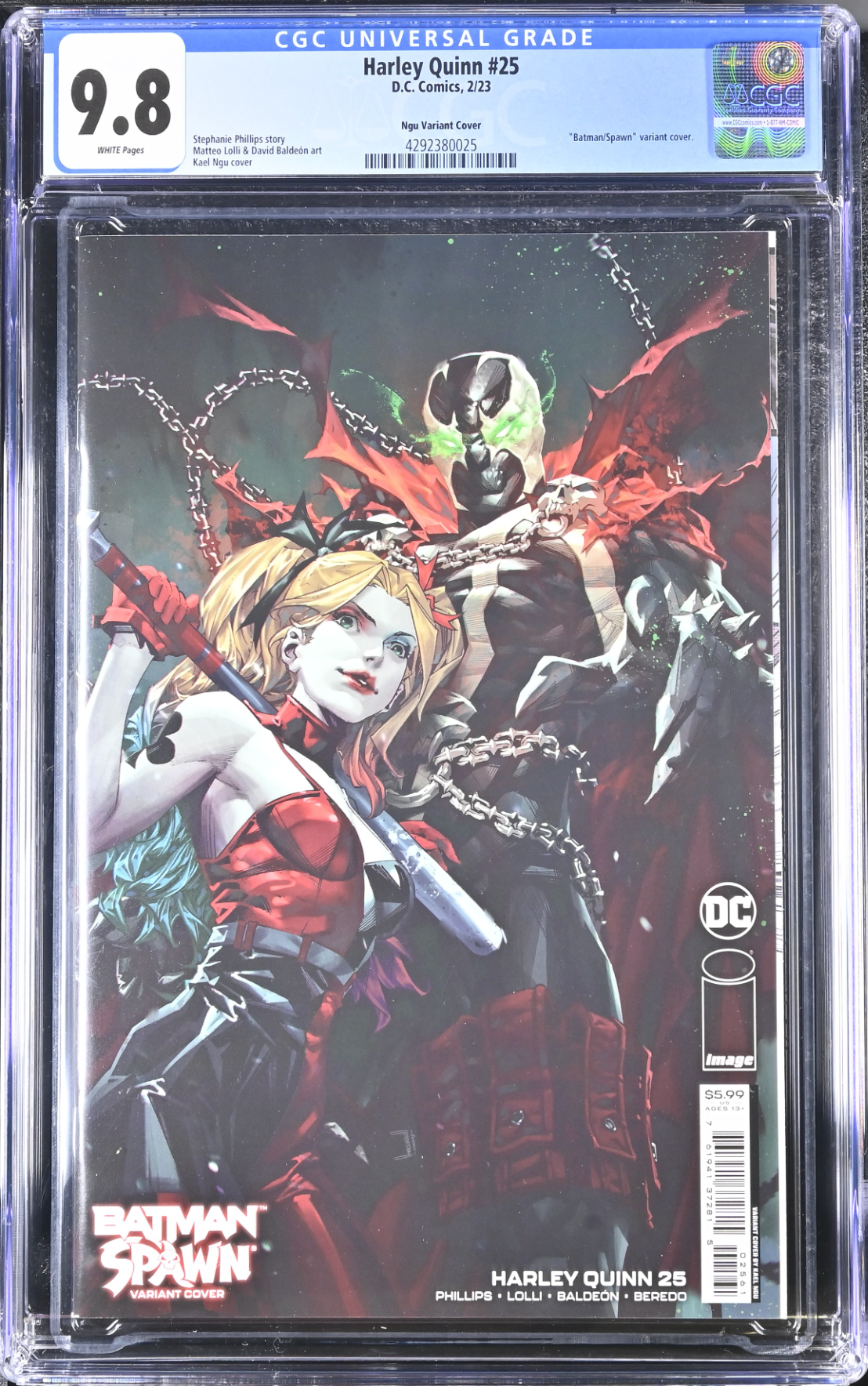 Harley Quinn #25 Ngu "Spawn" Variant CGC 9.8